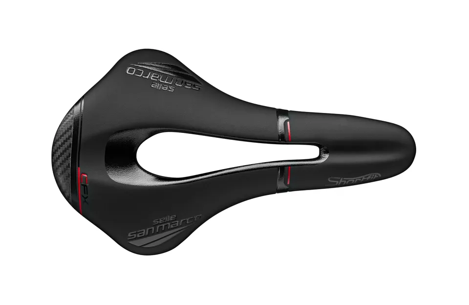 selle-san-marco-shortfit-carbon-fx-sella-corsa-gravel-carbonio-150-g image 1