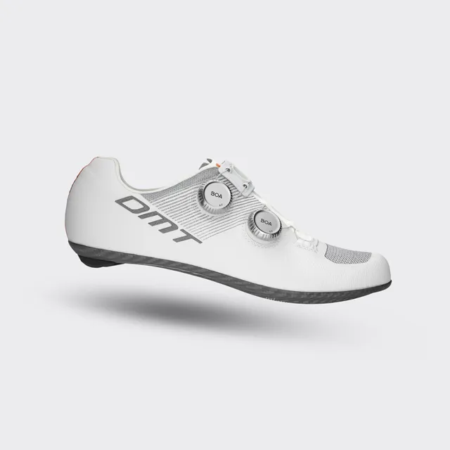 dmt-kr0-evo-superlight-scarpe-ciclismo-strada-bianco-argento image 1