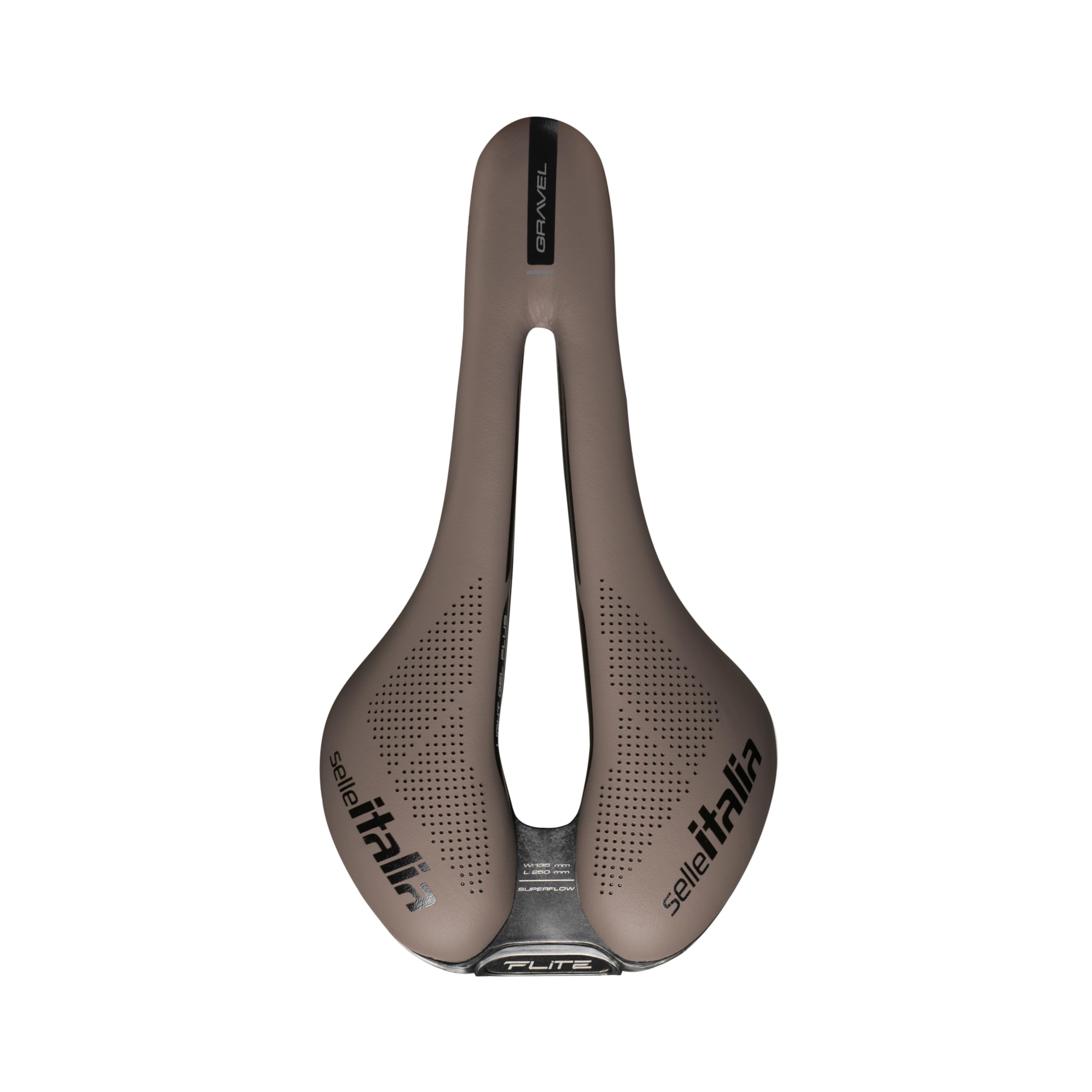 selle-italia-flite-boost-gravel-ti-316-superflow-l3-145x250-nero-grigio image 2