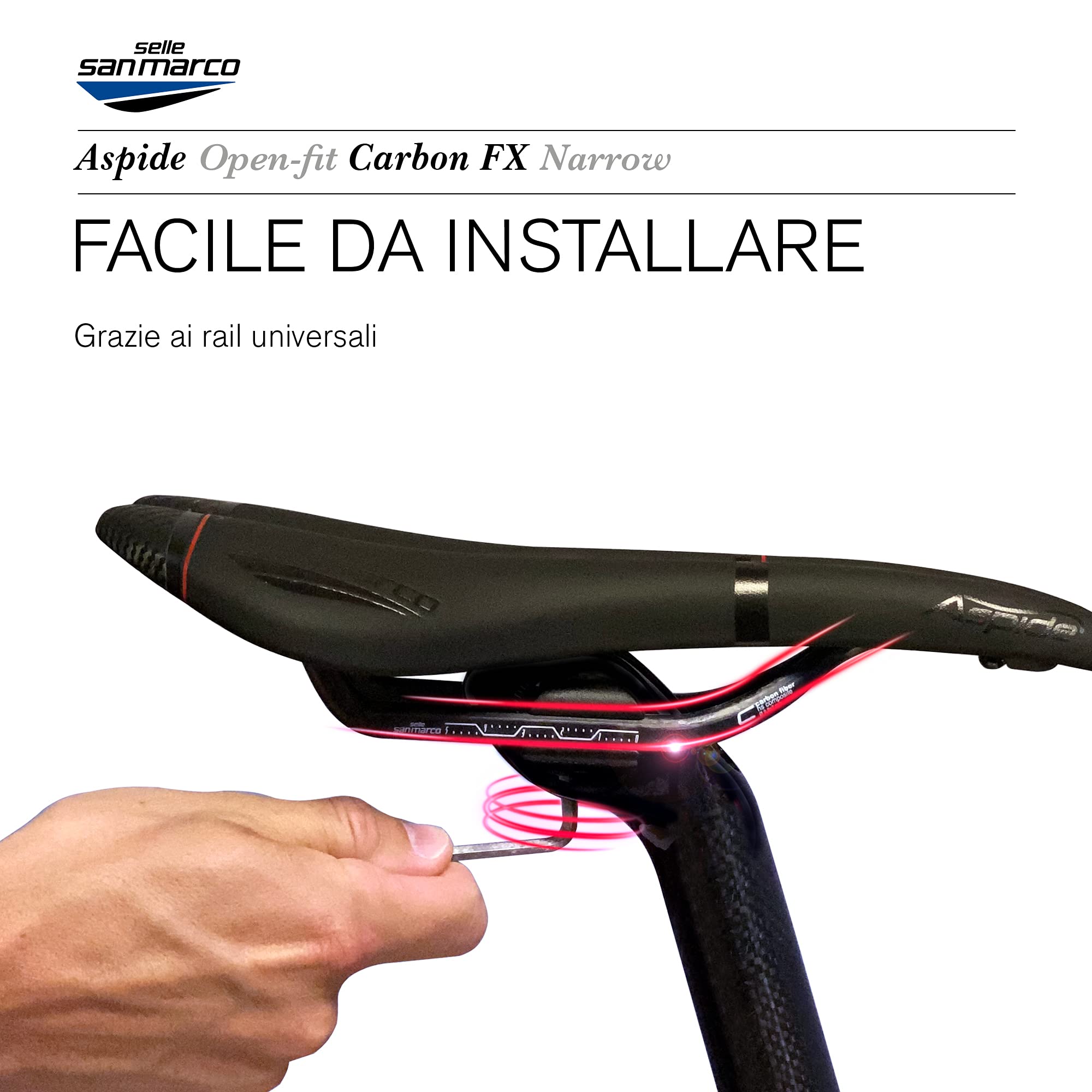 selle-san-marco-aspide-carbon-fx-sella-bici-strada-unisex image 8