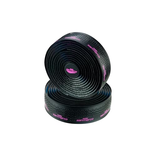 selle-san-marco-presa-corsa-team-nastro-manubrio-bici-30x2000mm-nero-rosa image 8