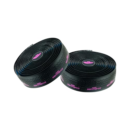 selle-san-marco-presa-corsa-team-nastro-manubrio-bici-30x2000mm-nero-rosa image 6