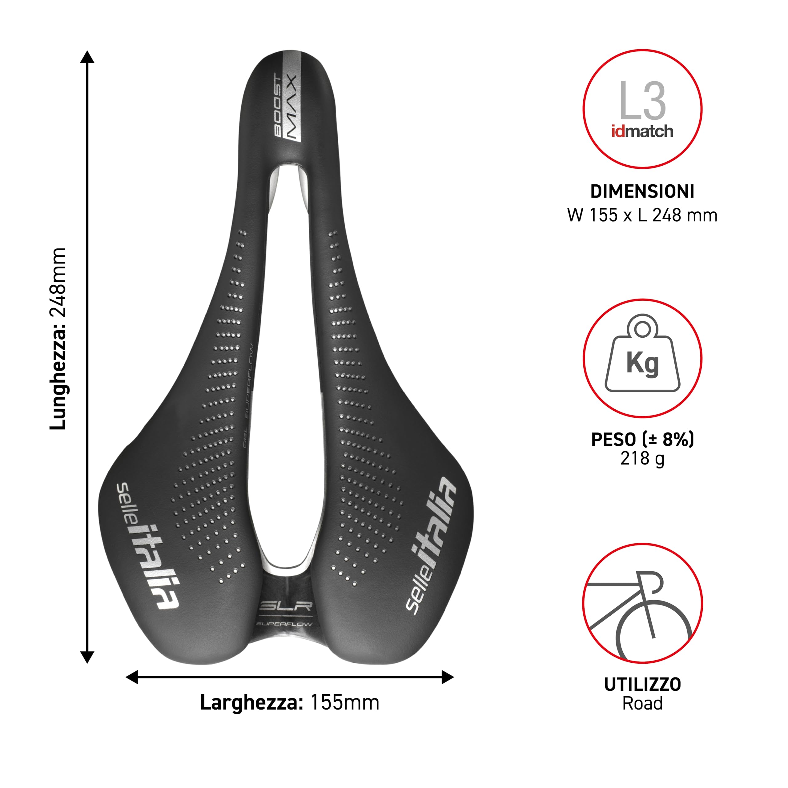 selle-italia-model-x-sella-green-sostenibile-superflow-155-mm image 6