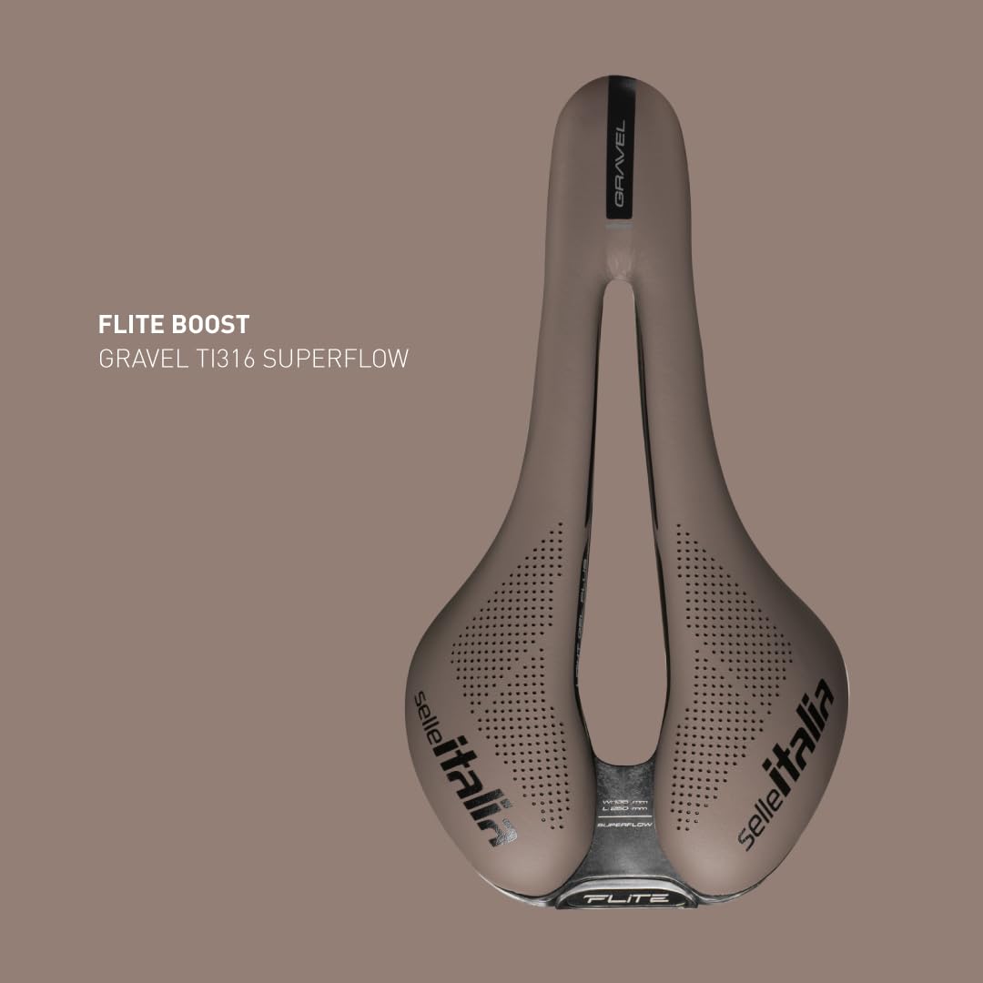 selle-italia-flite-boost-gravel-ti-316-superflow-l3-145x250-nero-grigio image 5