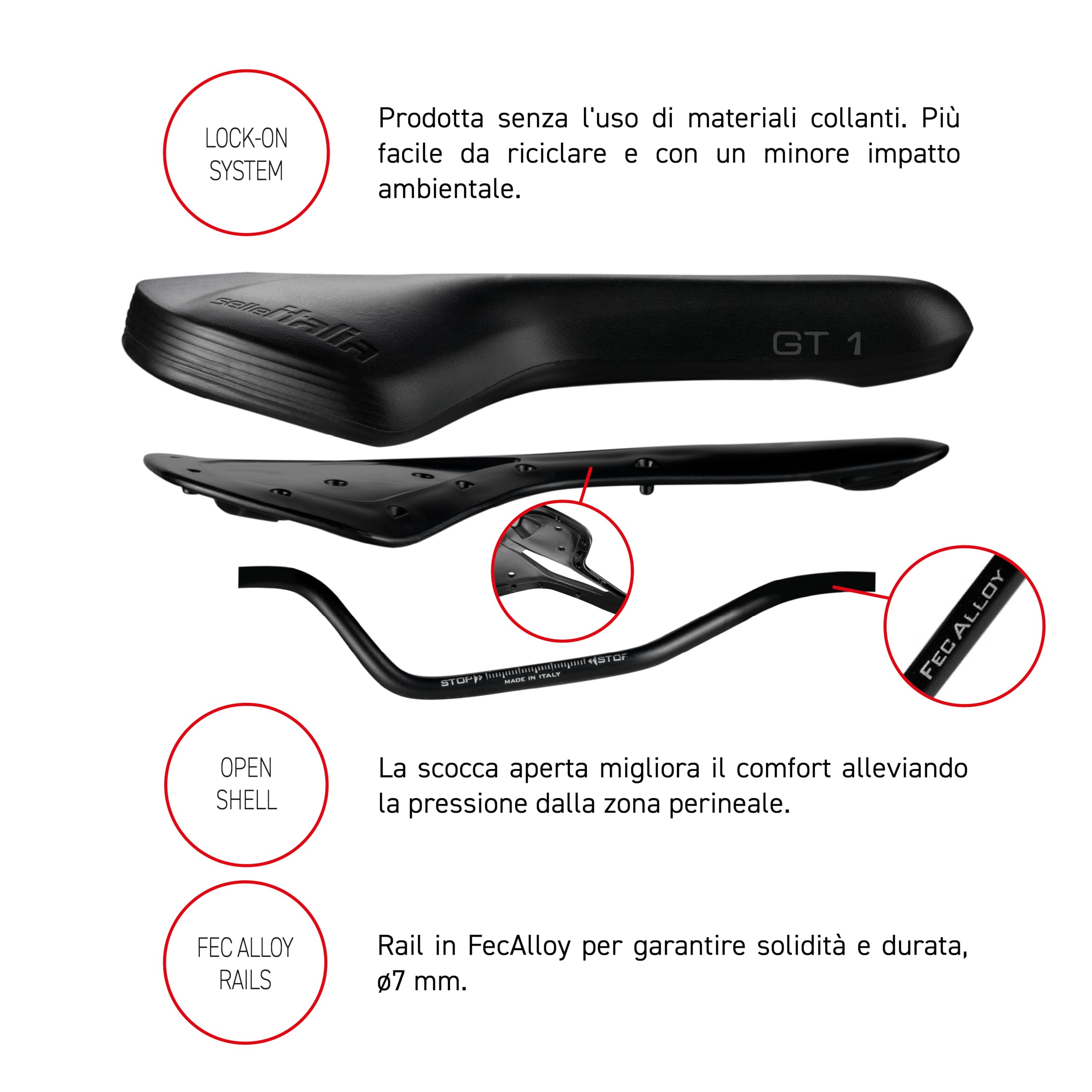 selle-italia-gt-1-sella-city-bike-unisex-eva-foro-anti-prostata-nero image 7
