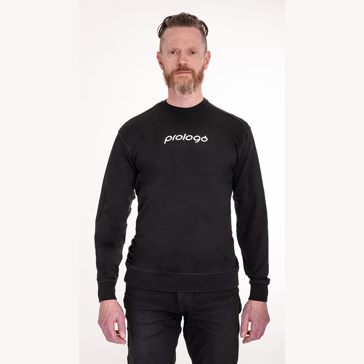 prologo-felpa-big-logo-cotone-regular-fit image 6