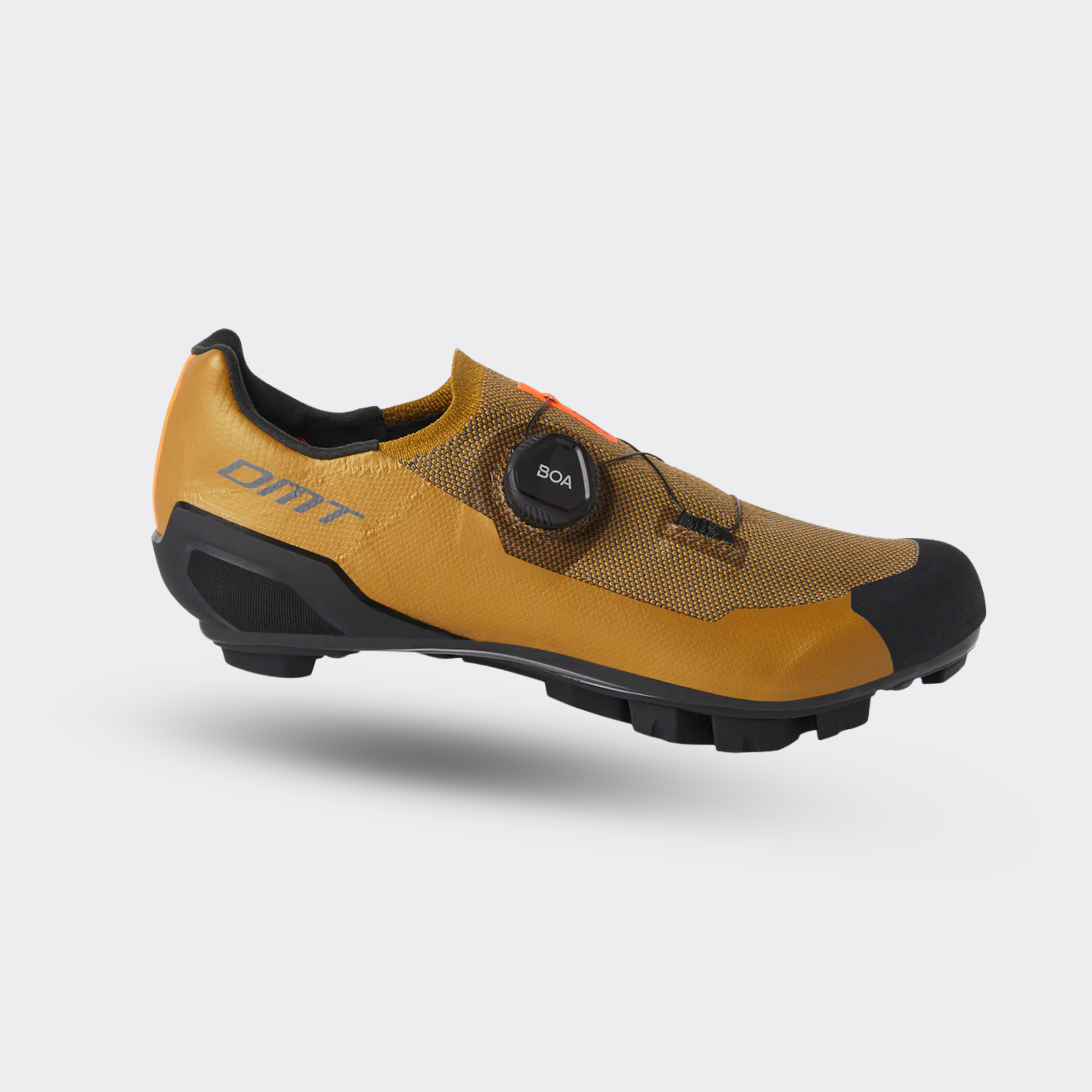 dmt-km30-scarpe-mtb-knit-senape-nero image 1