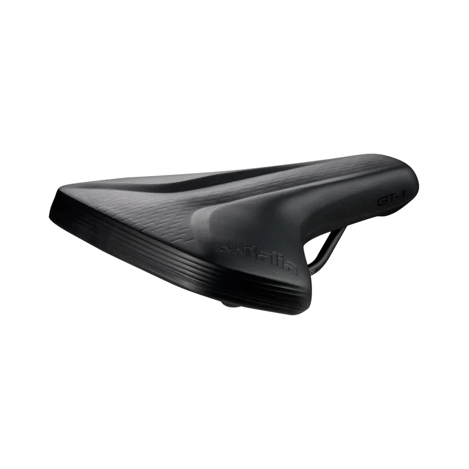 selle-italia-gt-1-sella-city-bike-unisex-eva-foro-anti-prostata-nero image 1