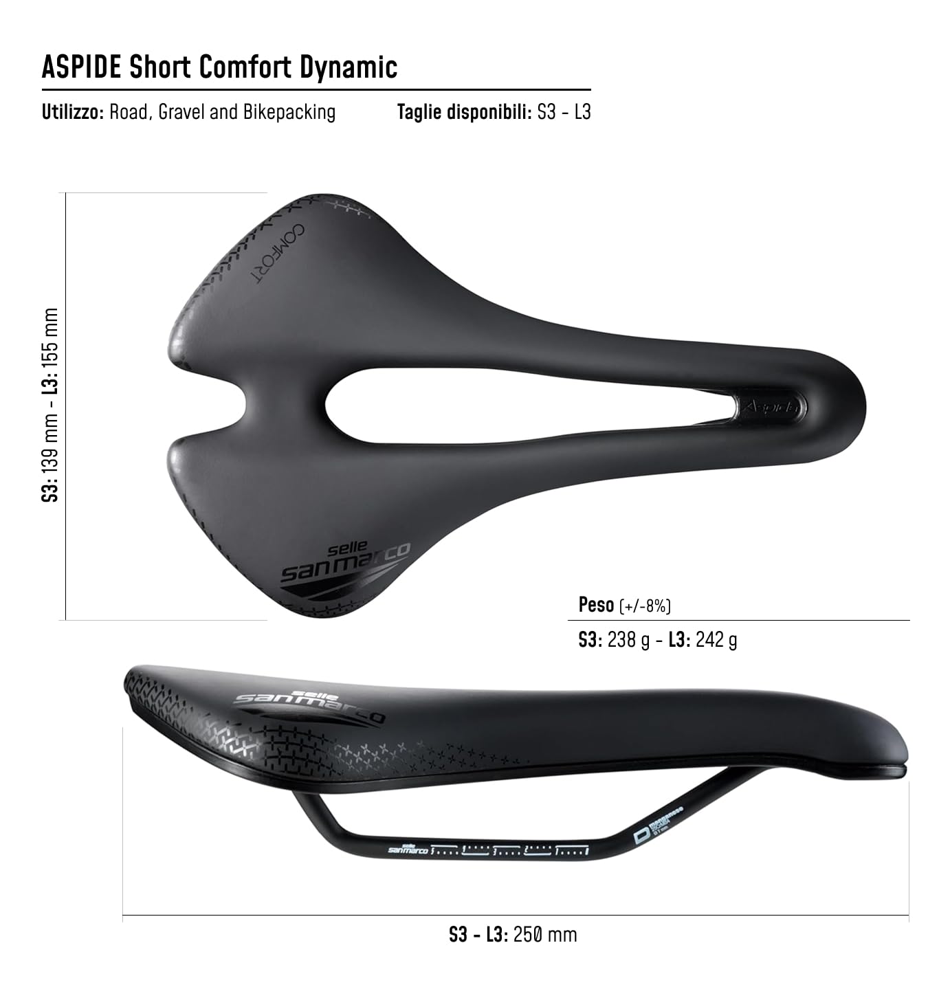 selle-san-marco-aspide-short-comfort-dynamic-sella-corta-nero-nero image 5