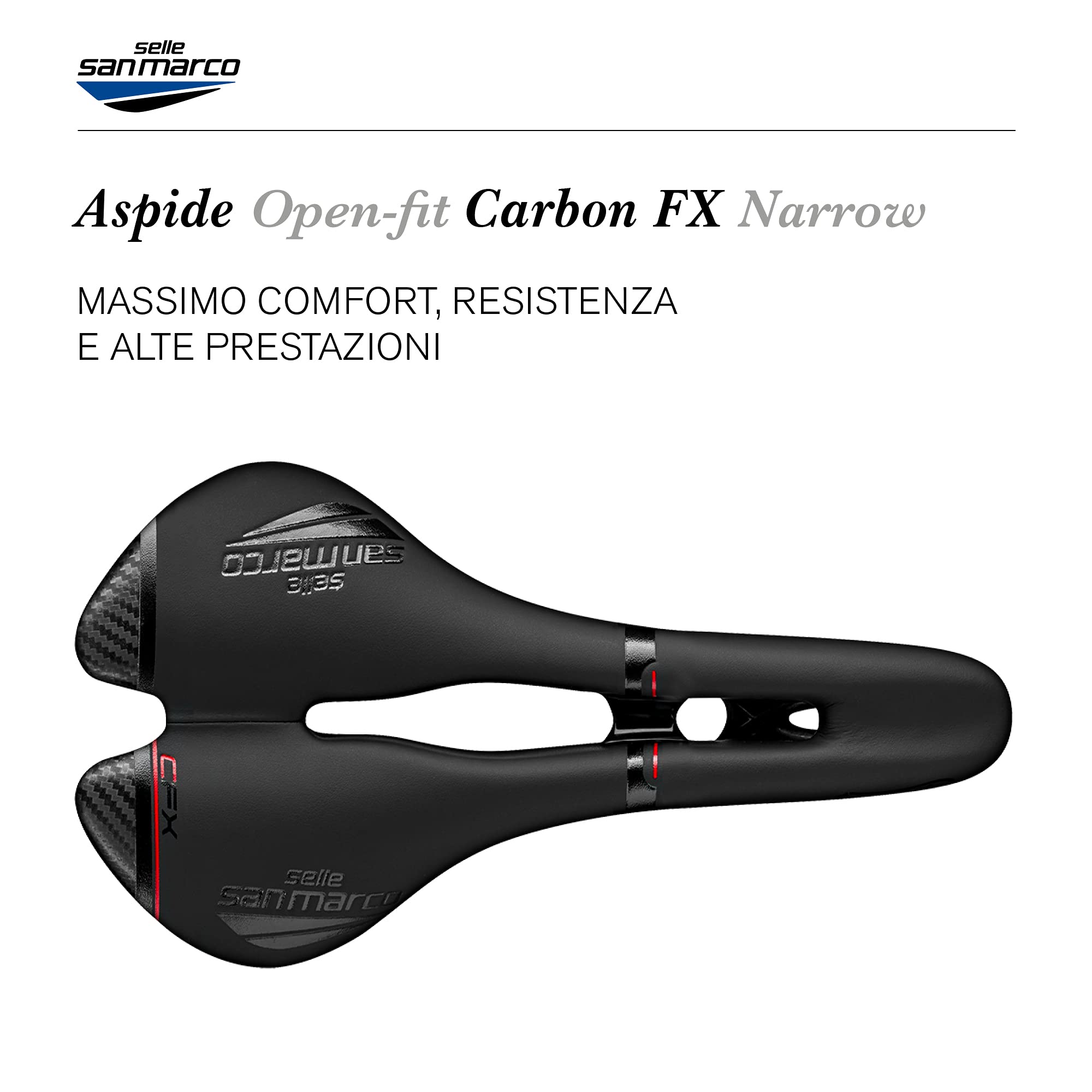selle-san-marco-aspide-carbon-fx-sella-bici-strada-unisex image 5