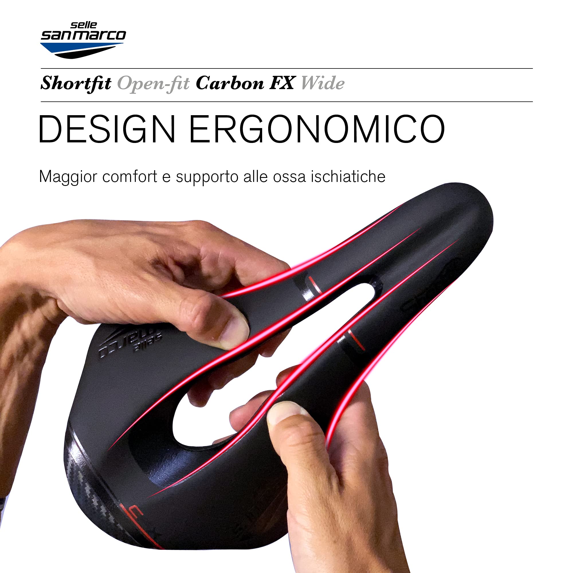 selle-san-marco-shortfit-carbon-fx-sella-corsa-gravel-carbonio-150-g image 7