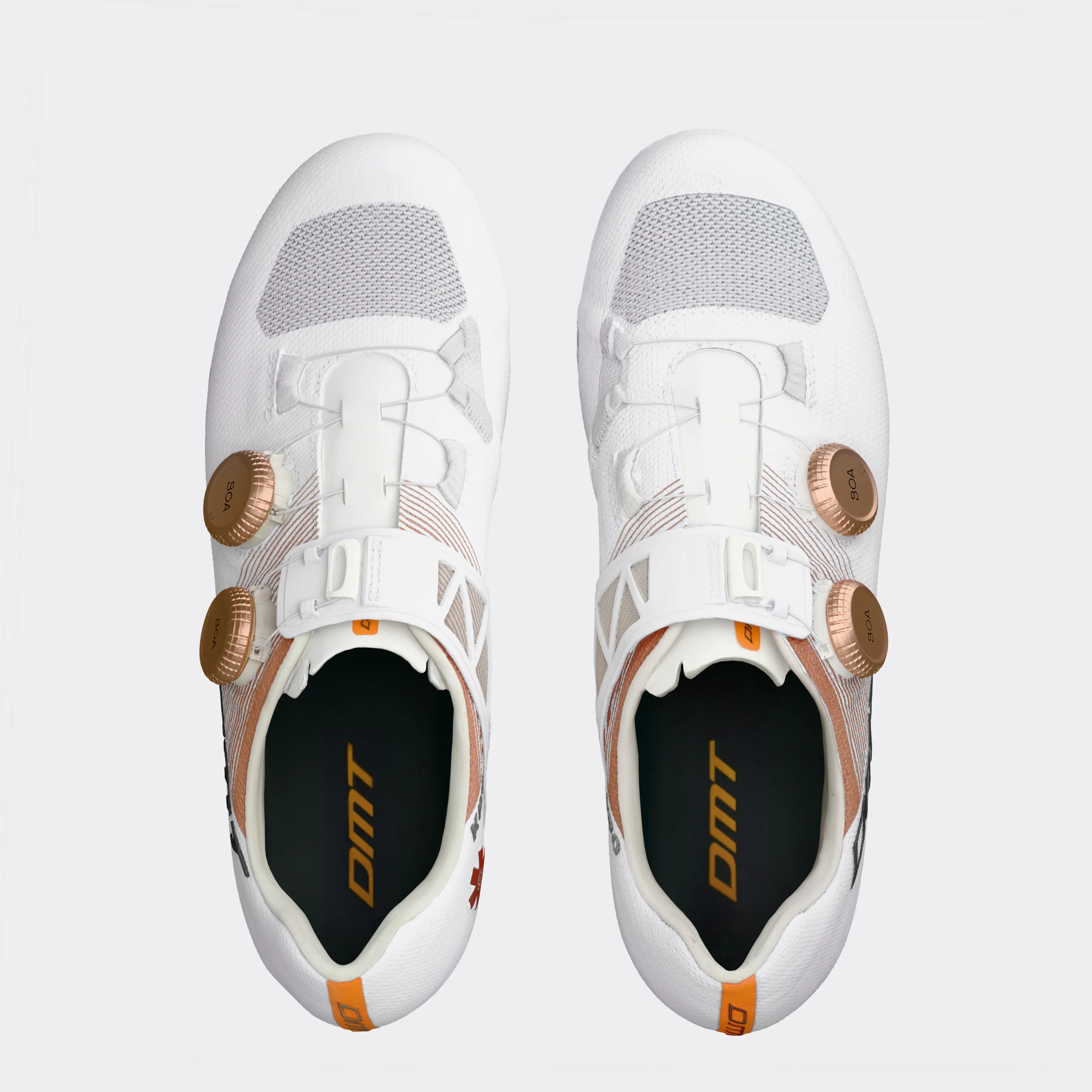 dmt-kr0-evo-superlight-scarpe-ciclismo-strada-bianco-bronzo image 2