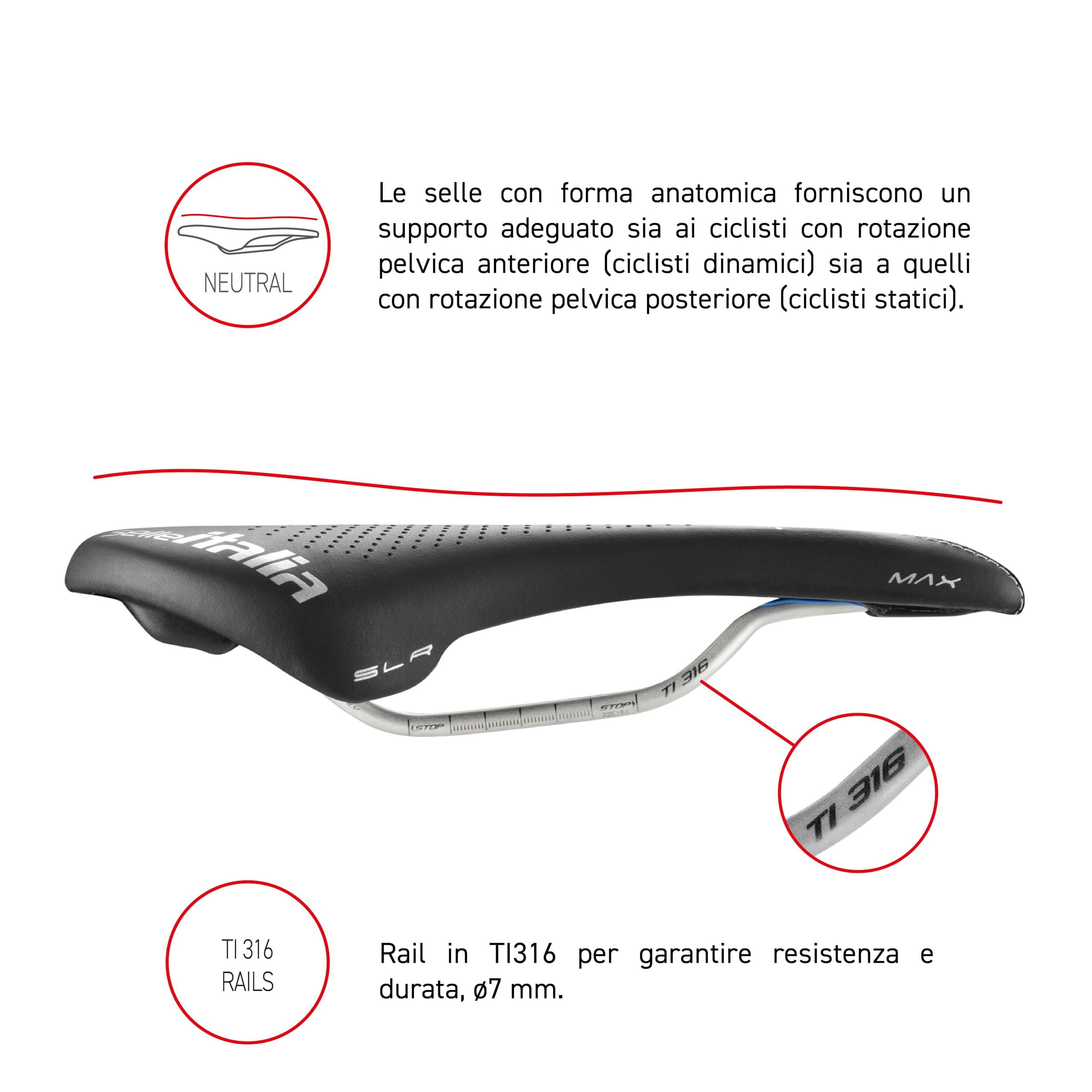 selle-italia-max-slr-gel-superflow-l3-sella-bici-nera-145-mm image 6