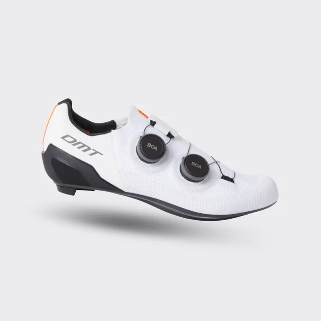 dmt-sh10-scarpe-ciclismo-strada-bianco-nero image 1