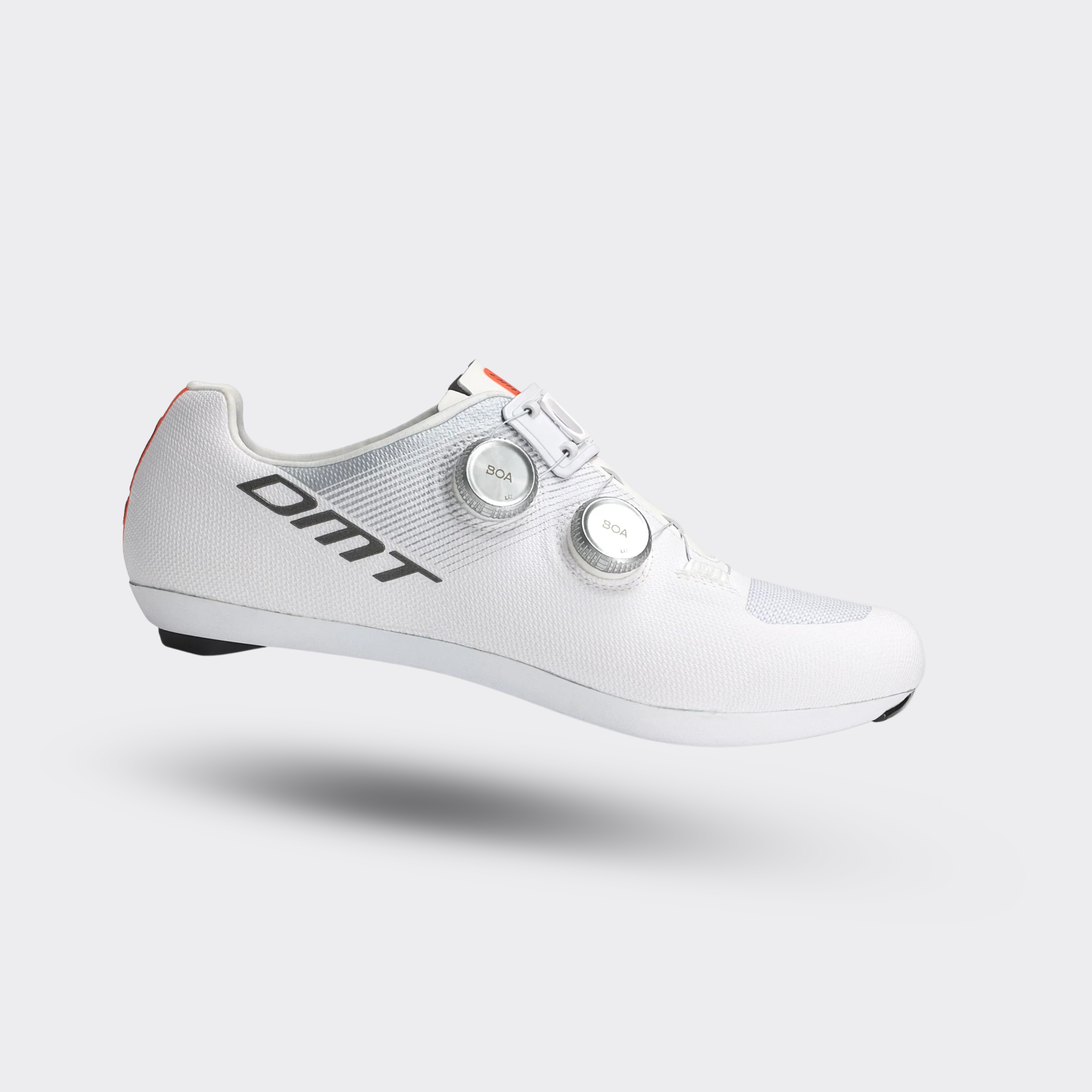 dmt-kr0-evo-scarpe-ciclismo-strada-bianco-argento image 1