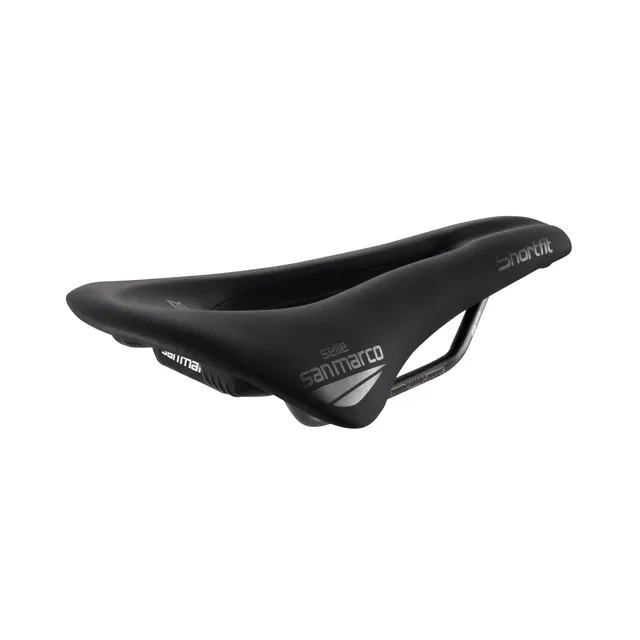 selle-san-marco-shortfit-s3-sella-bici-corsa-corta-130mm-nero image 1