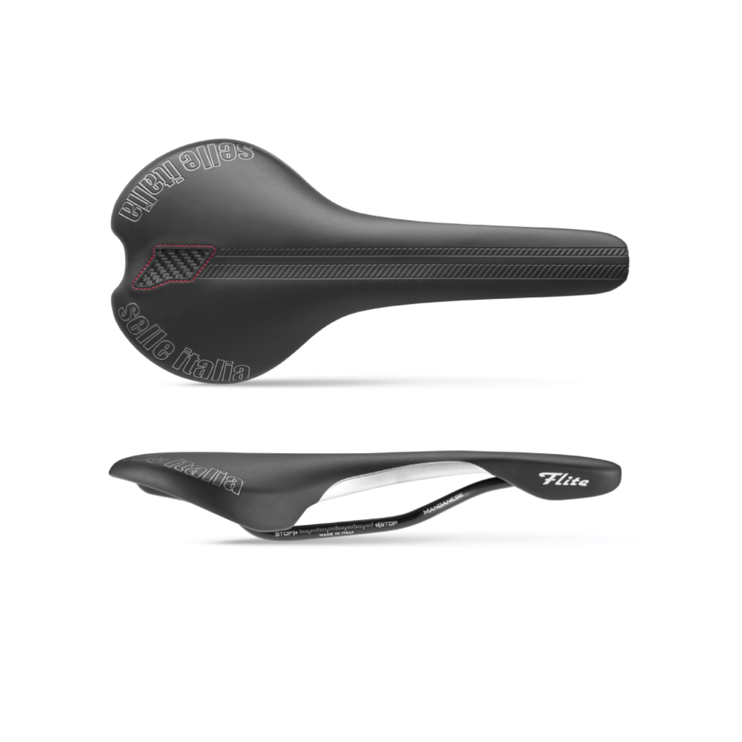 selle-italia-flite-tm-sella-bici-unisex-nero-145x275-mm-cromoly image 3