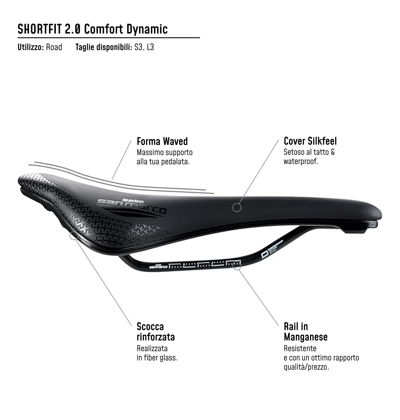 selle-san-marco-shortfit-2-0-comfort-dynamic-sella-140x255mm image 8