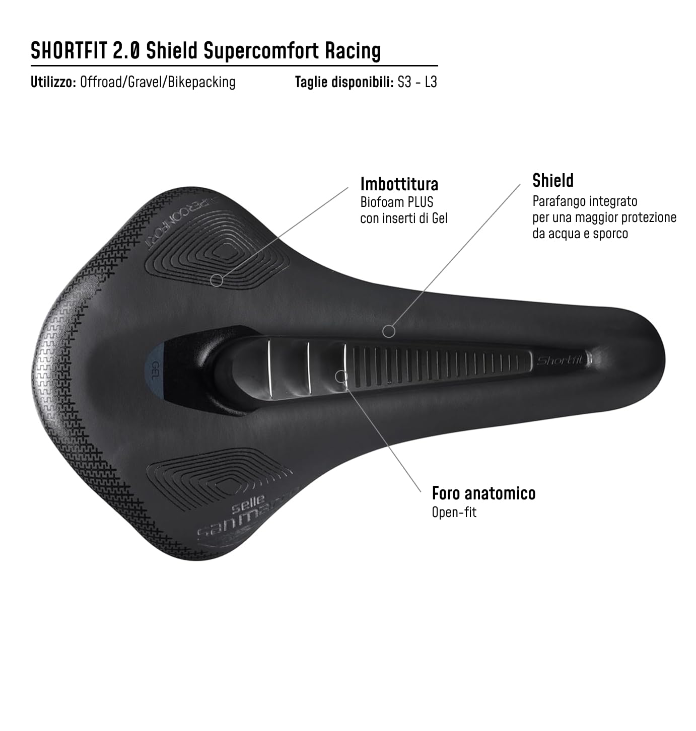 selle-san-marco-shortfit-2-0-shield-supercomfort-racing-sella-gravel image 6