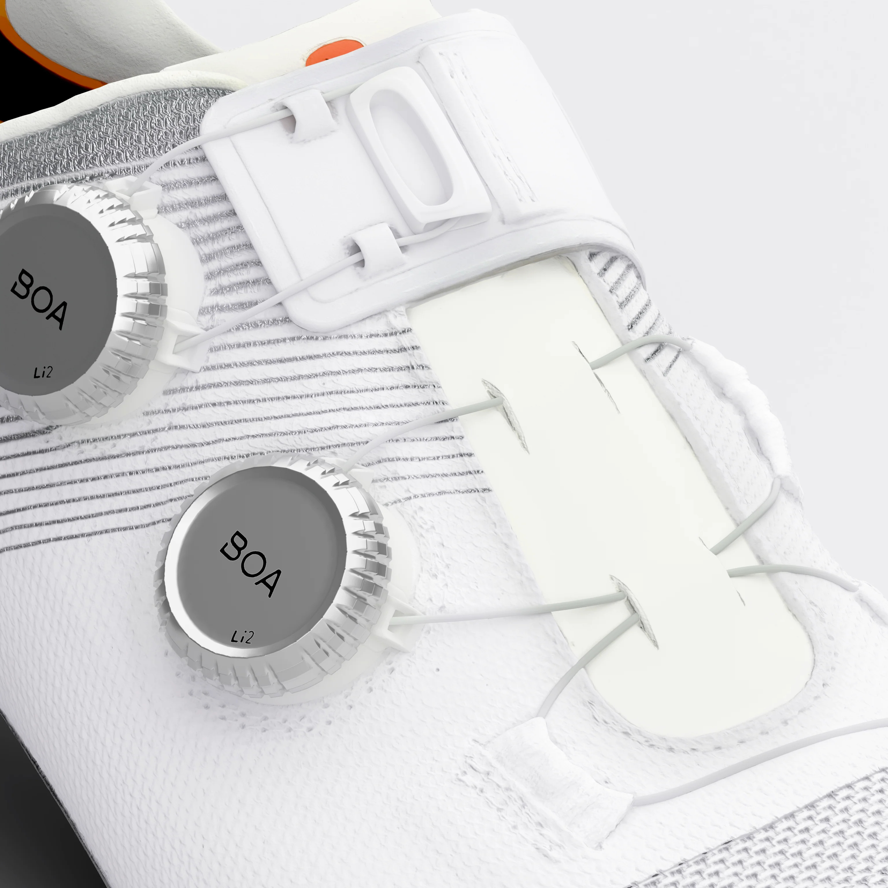 dmt-kr0-evo-superlight-scarpe-ciclismo-strada-bianco-argento image 5