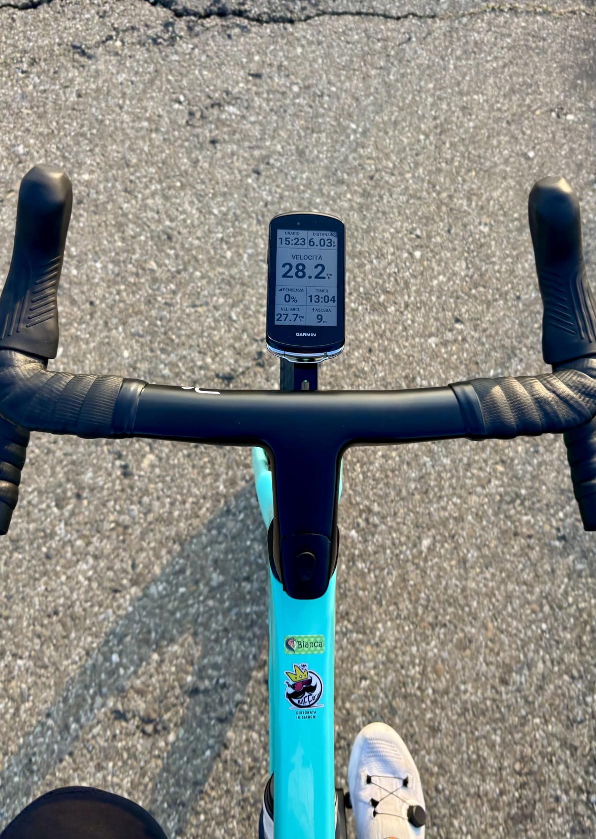 Non adatto a manubrio aero