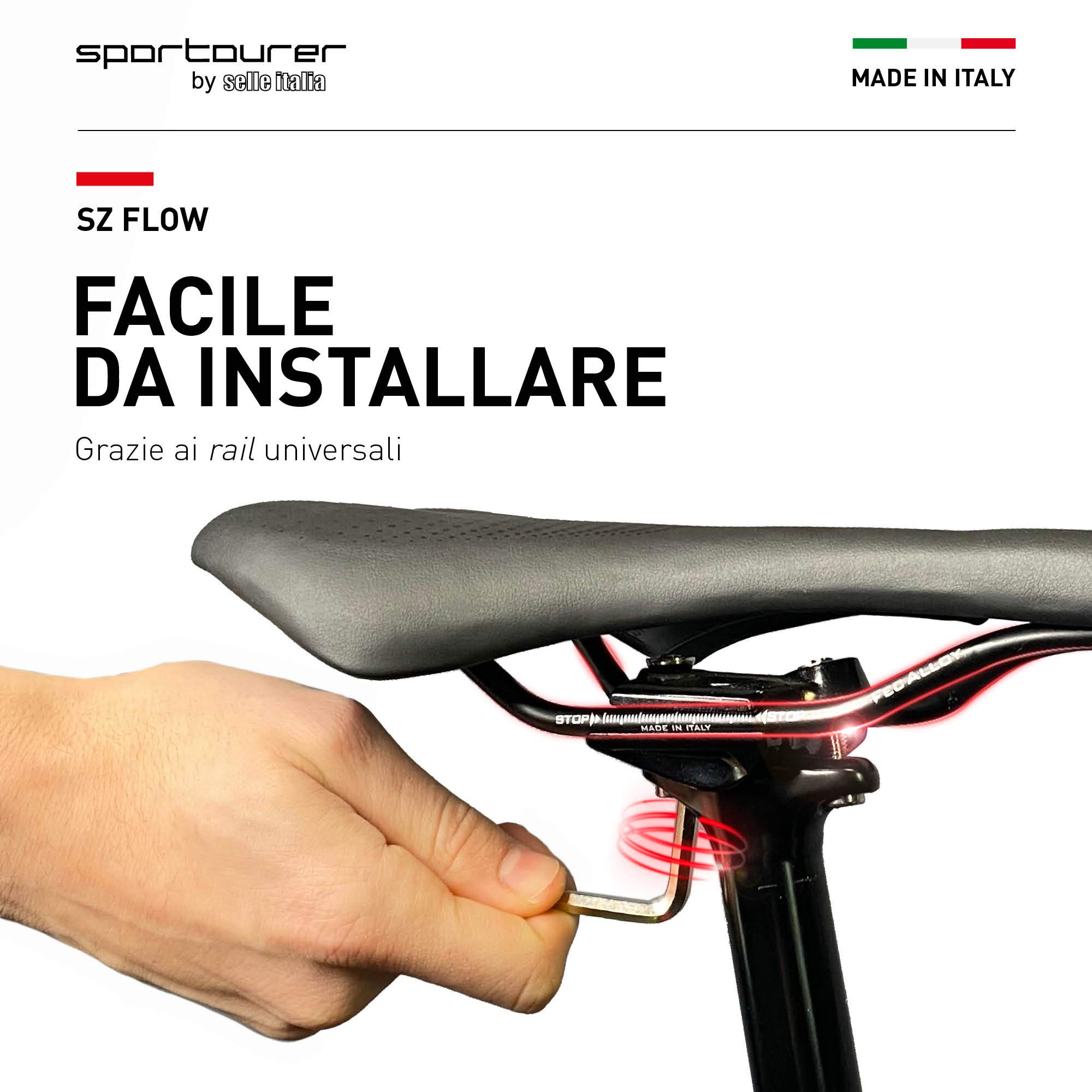 sportourer-by-selle-italia-sella-bici-comfort-flow-nero image 7