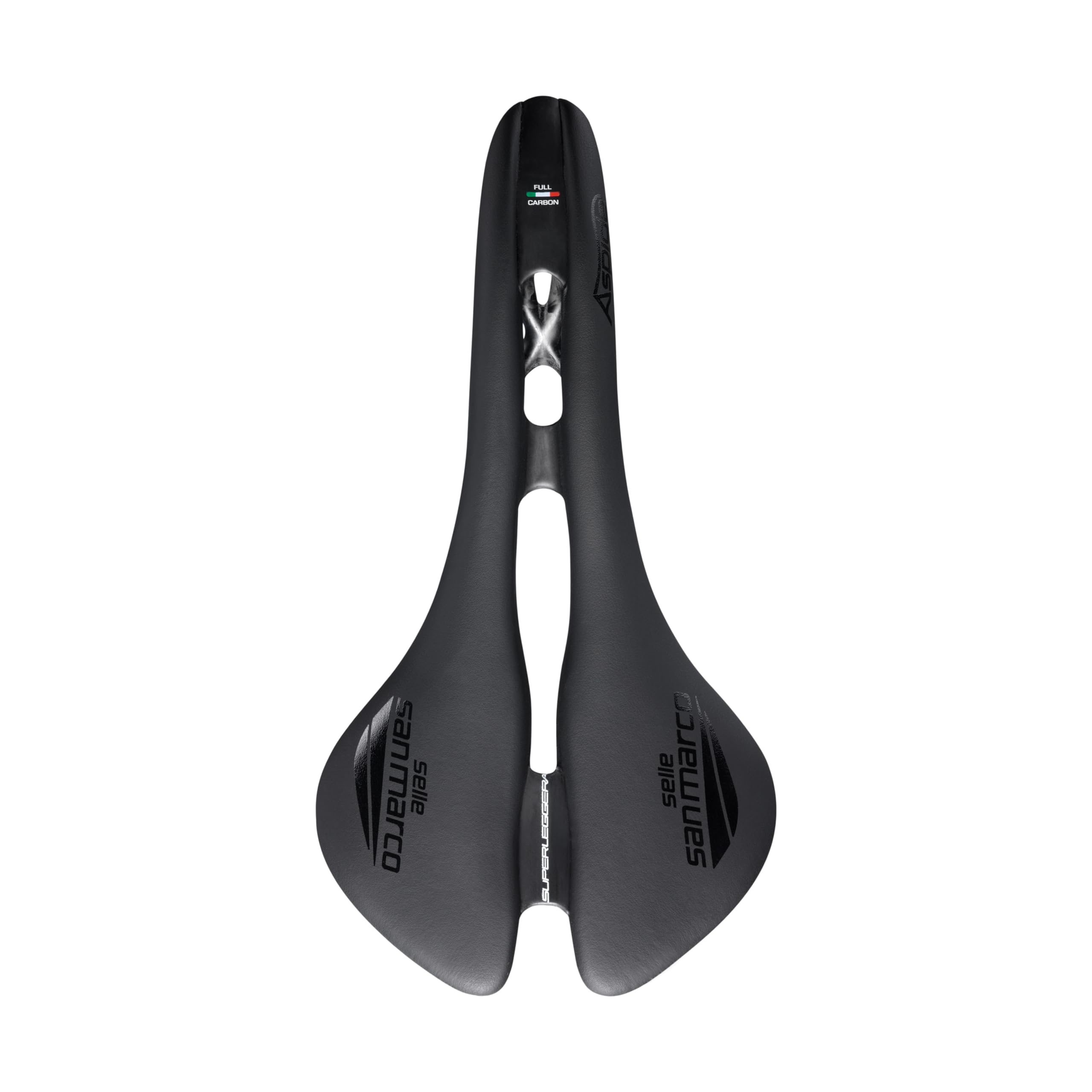 selle-san-marco-aspide-full-carbon-sella-bici-unisex-waved image 2