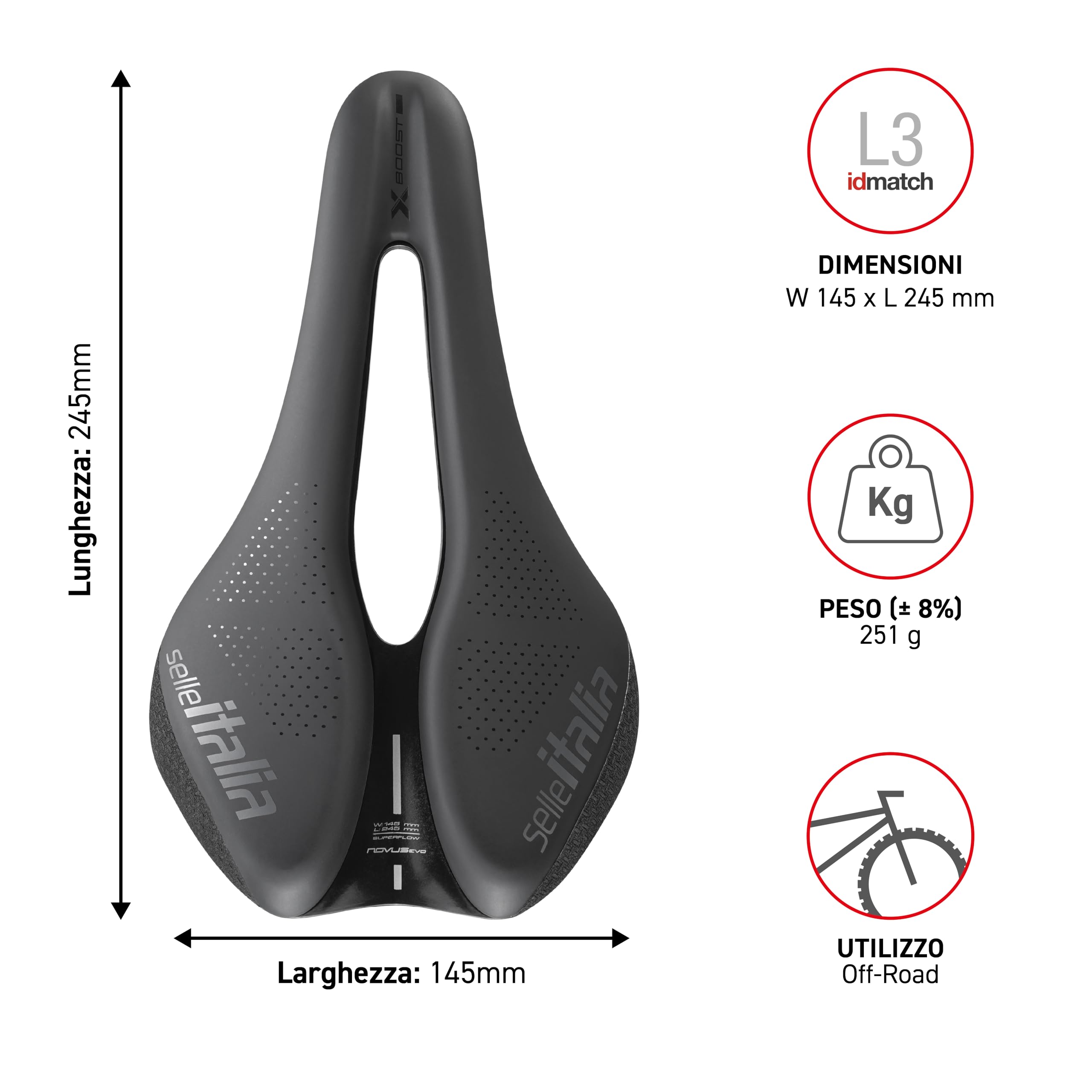 selle-italia-novus-boost-evo-x-cross-tm-superflow-sella-mtb image 6