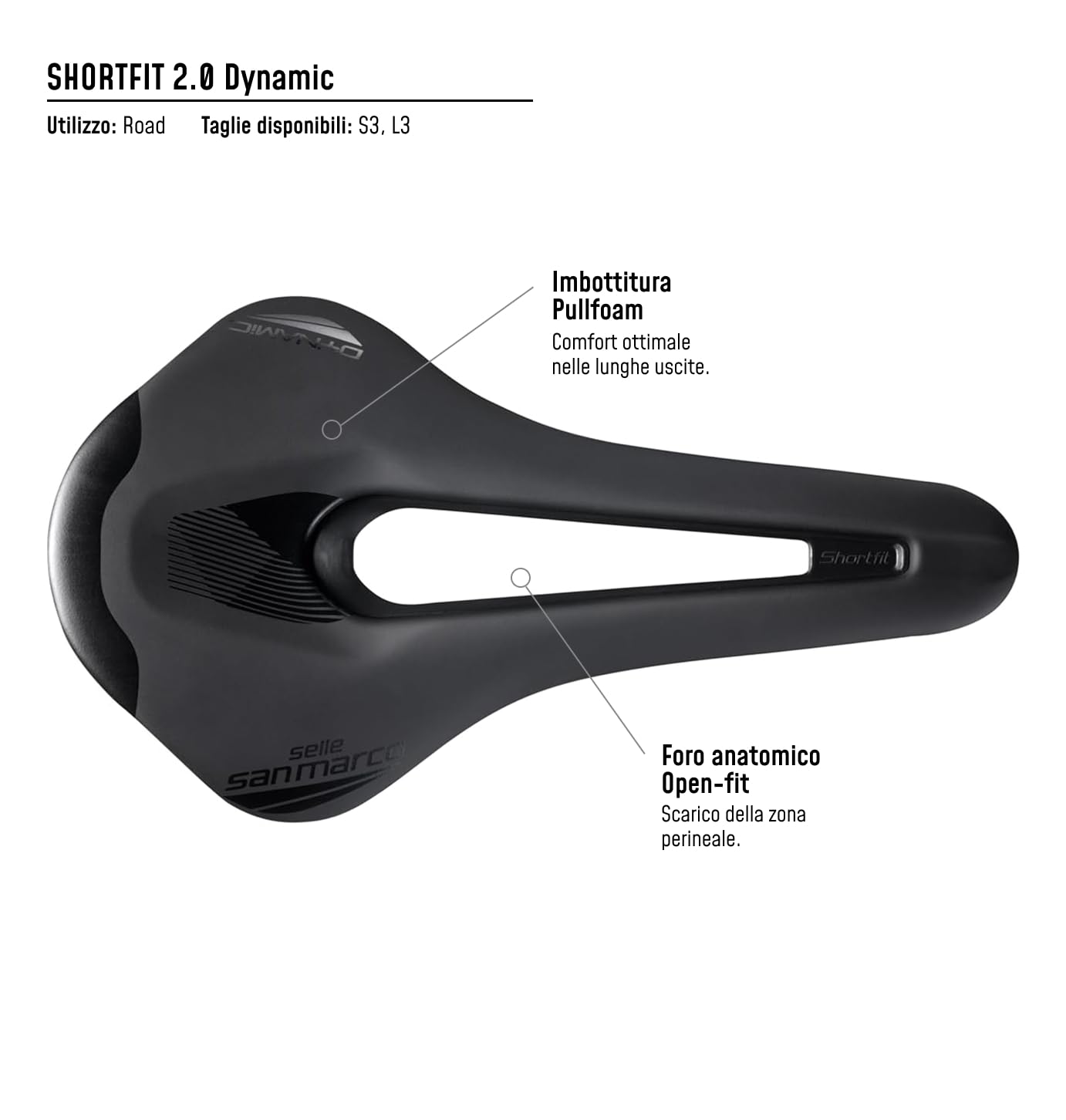 selle-san-marco-shortfit-2-0-dynamic-sella-strada-open-fit-nero image 6