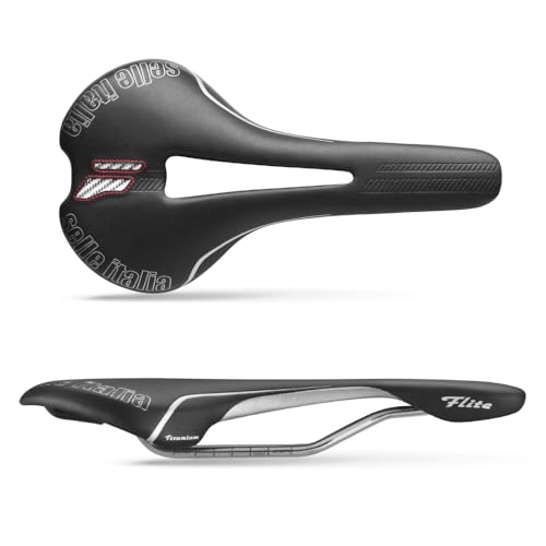 selle-italia-flite-ti-316-flow-sella-corsa-l2-nera-piatta image 8