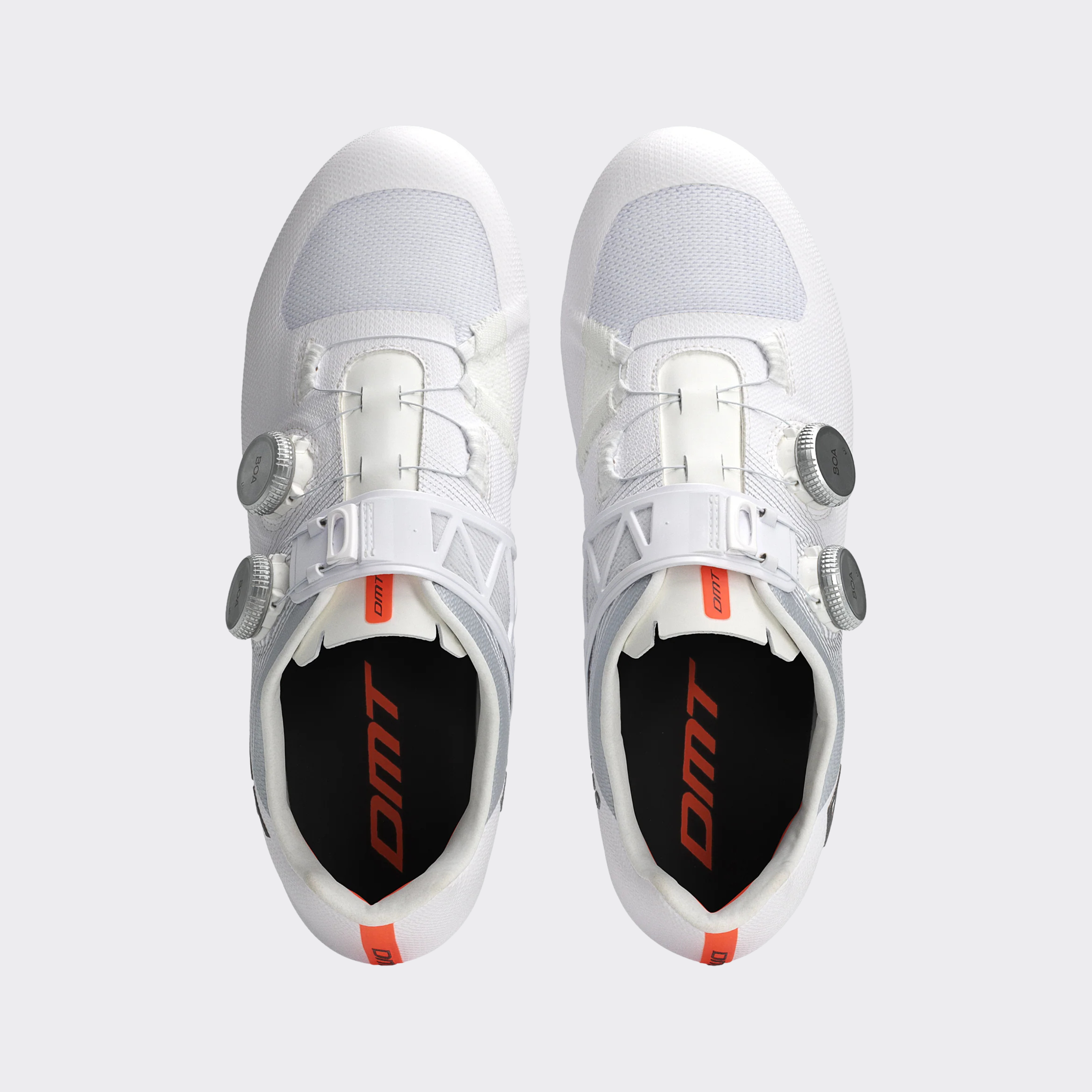dmt-kr0-evo-scarpe-ciclismo-strada-bianco-argento image 2