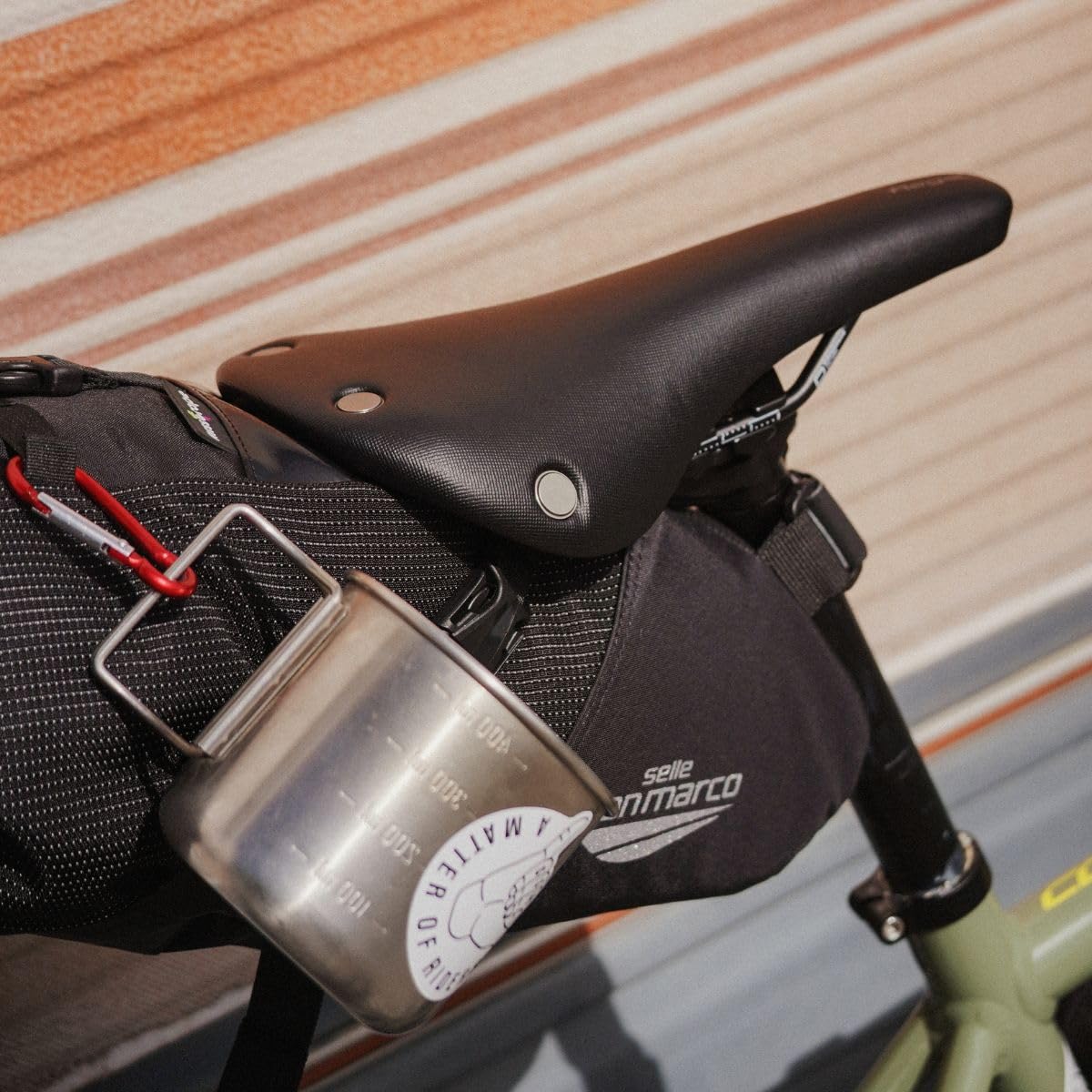selle-san-marco-regal-short-sella-bici-gravel-e-bikepacking-manganese-nero image 6