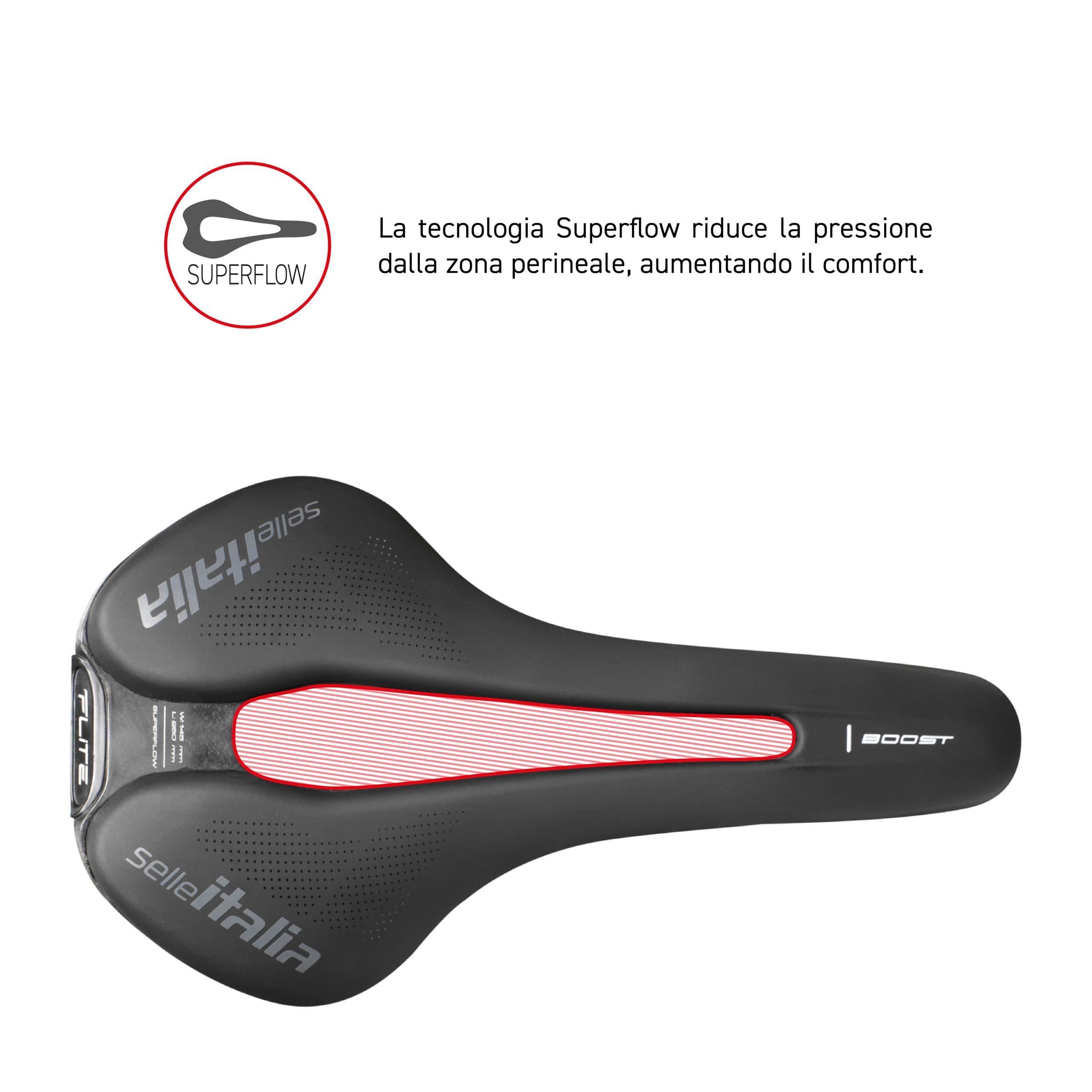selle-italia-flite-boost-tm-superflow-sella-corsa-flat-248mm image 7