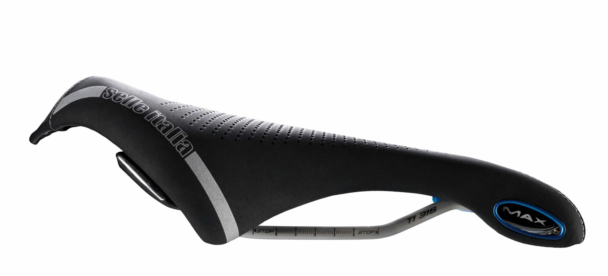 selle-italia-max-flite-e-bike-gel-superflow-ti-316-sella-gran-turismo image 2