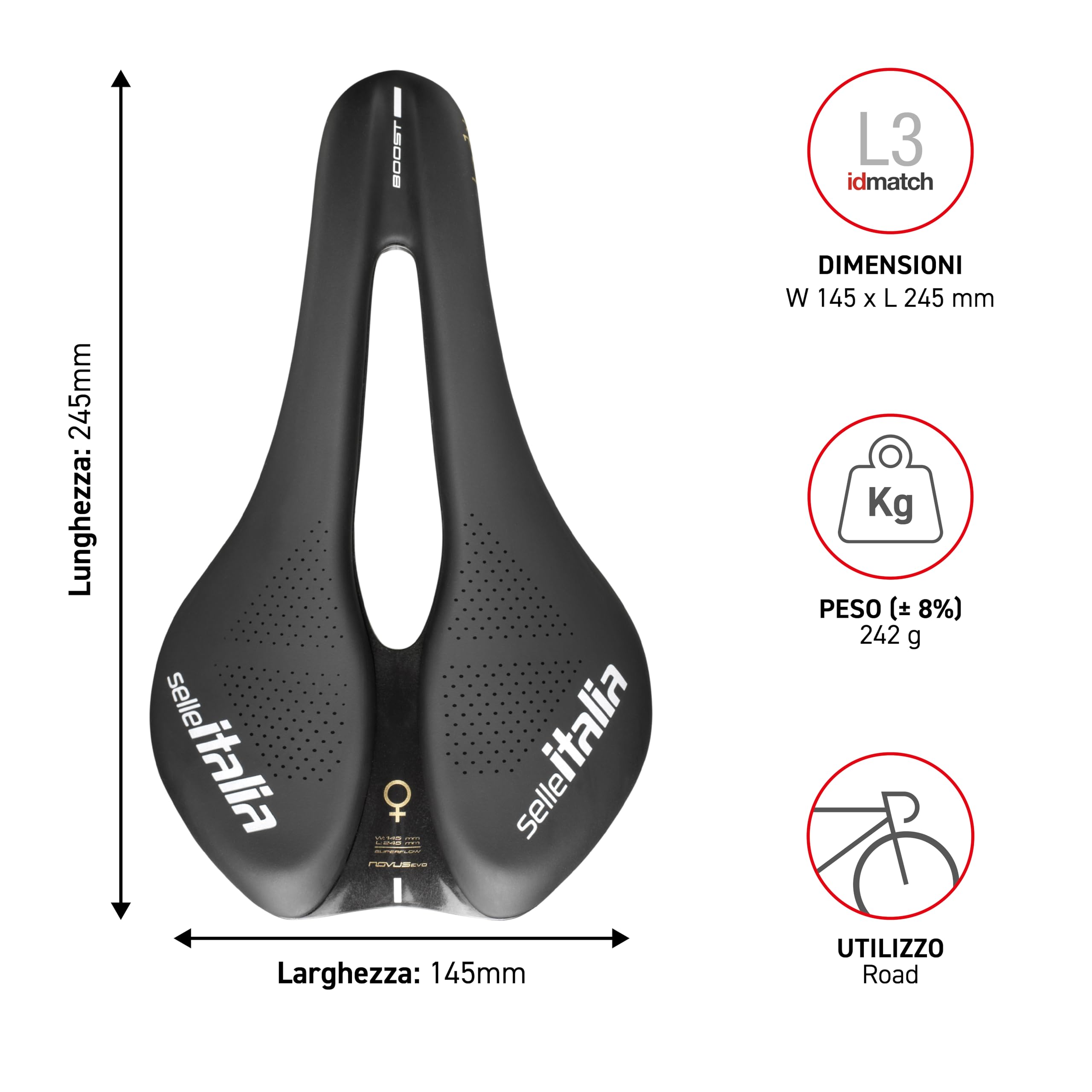 selle-italia-novus-boost-evo-lady-tm-superflow-sella-donna image 6