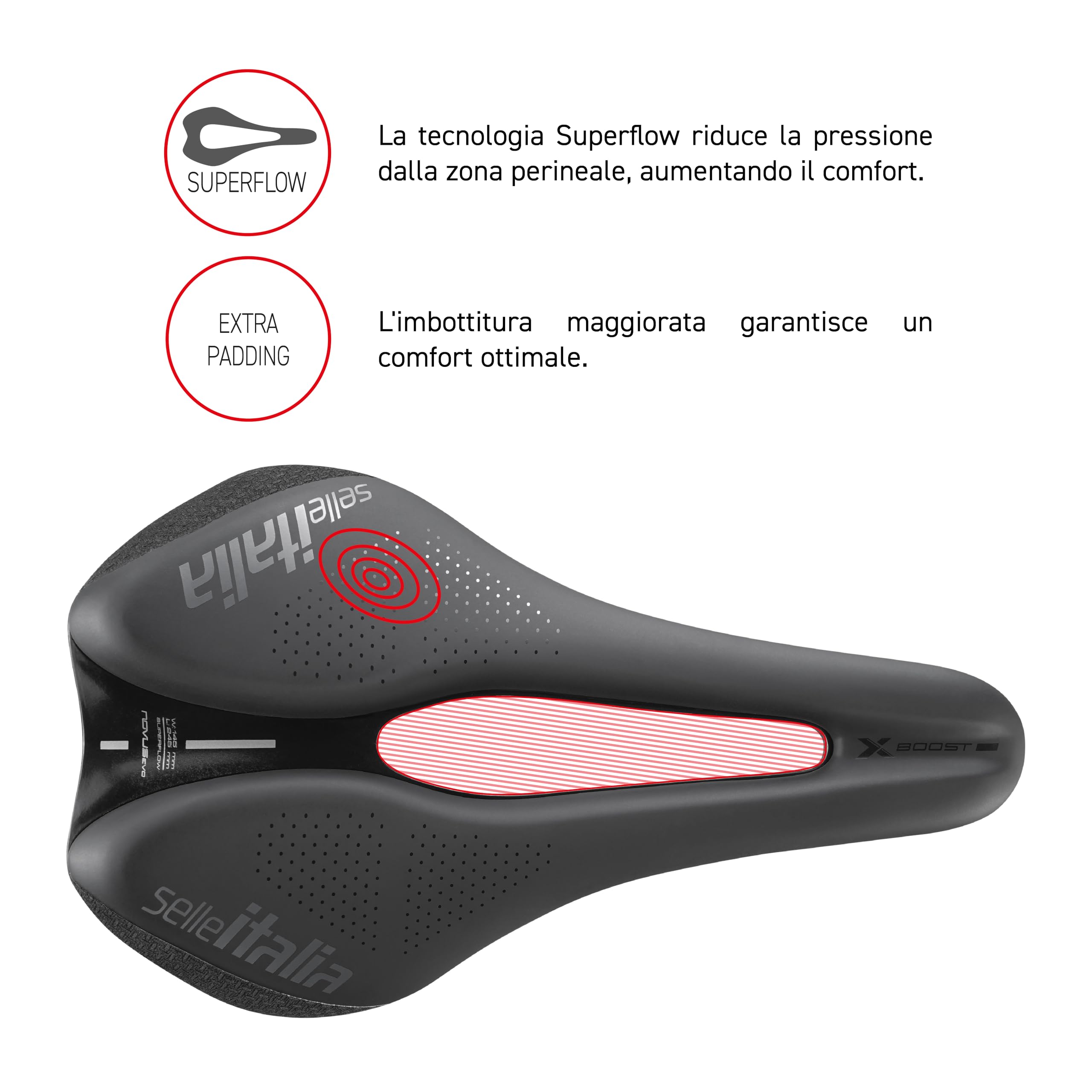 selle-italia-novus-boost-evo-x-cross-tm-superflow-sella-mtb image 7