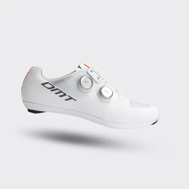 dmt-kr0-evo-scarpe-ciclismo-strada-bianco-argento image 1