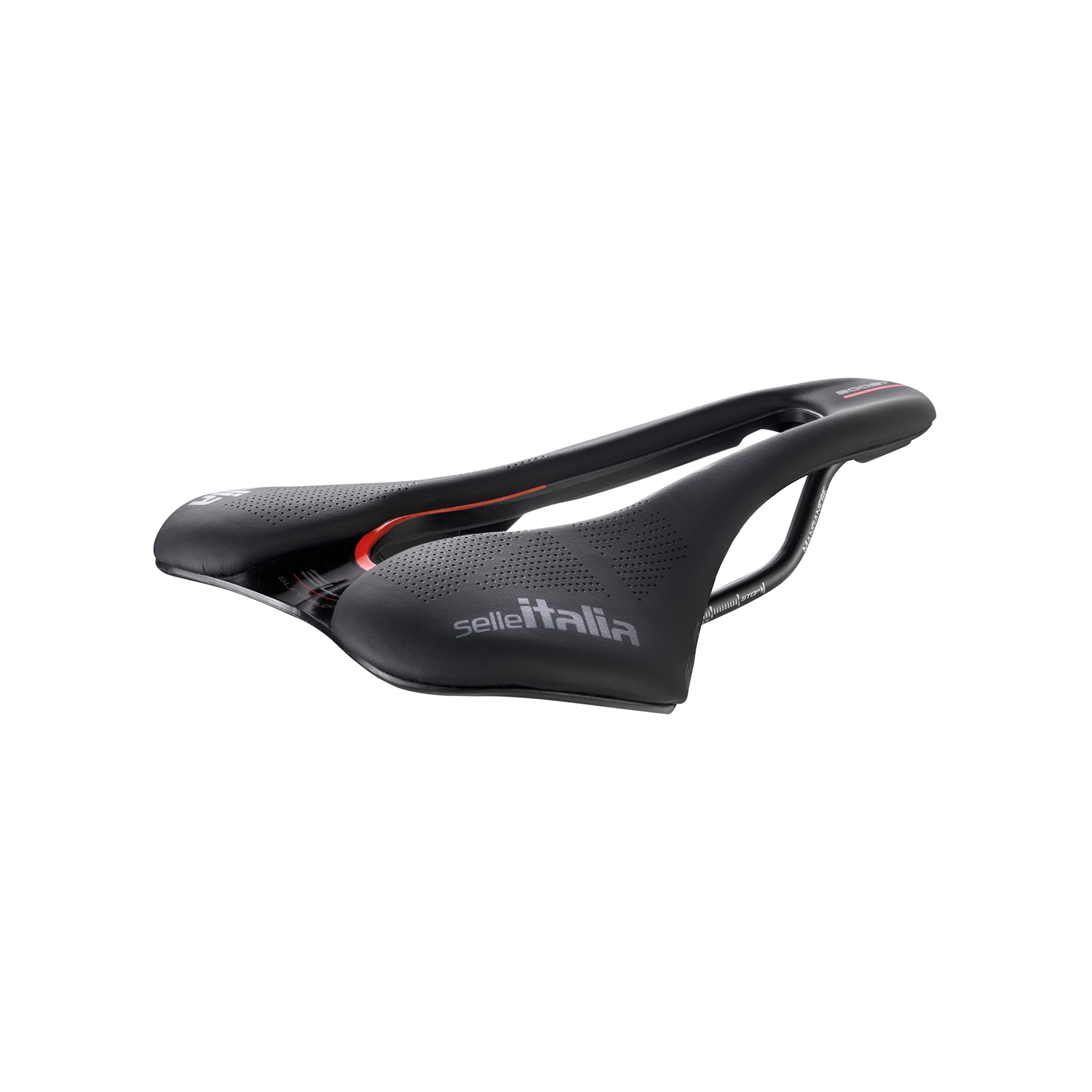 selle-italia-slr-boost-kc-manganese-superflow-l3-nero-rosso image 1
