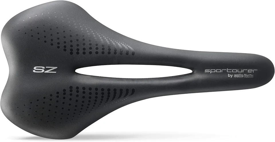sportourer-by-selle-italia-sella-bici-comfort-flow-nero image 1