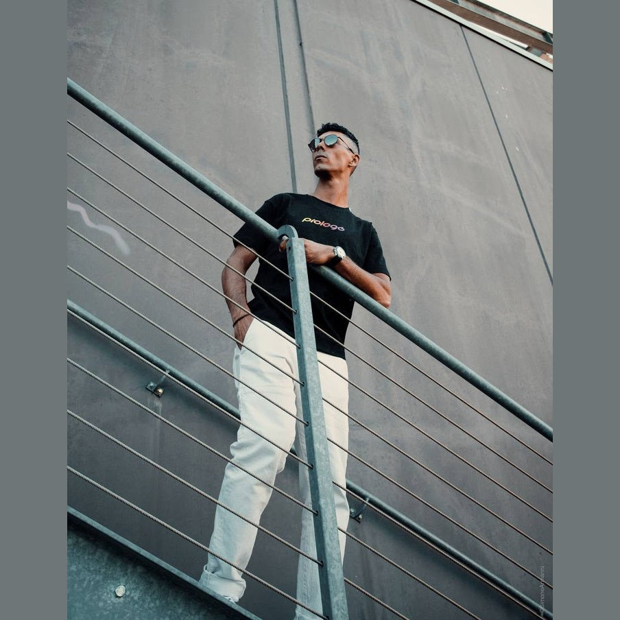 prologo-t-shirt-grey-colorful-logo-regular-fit image 6