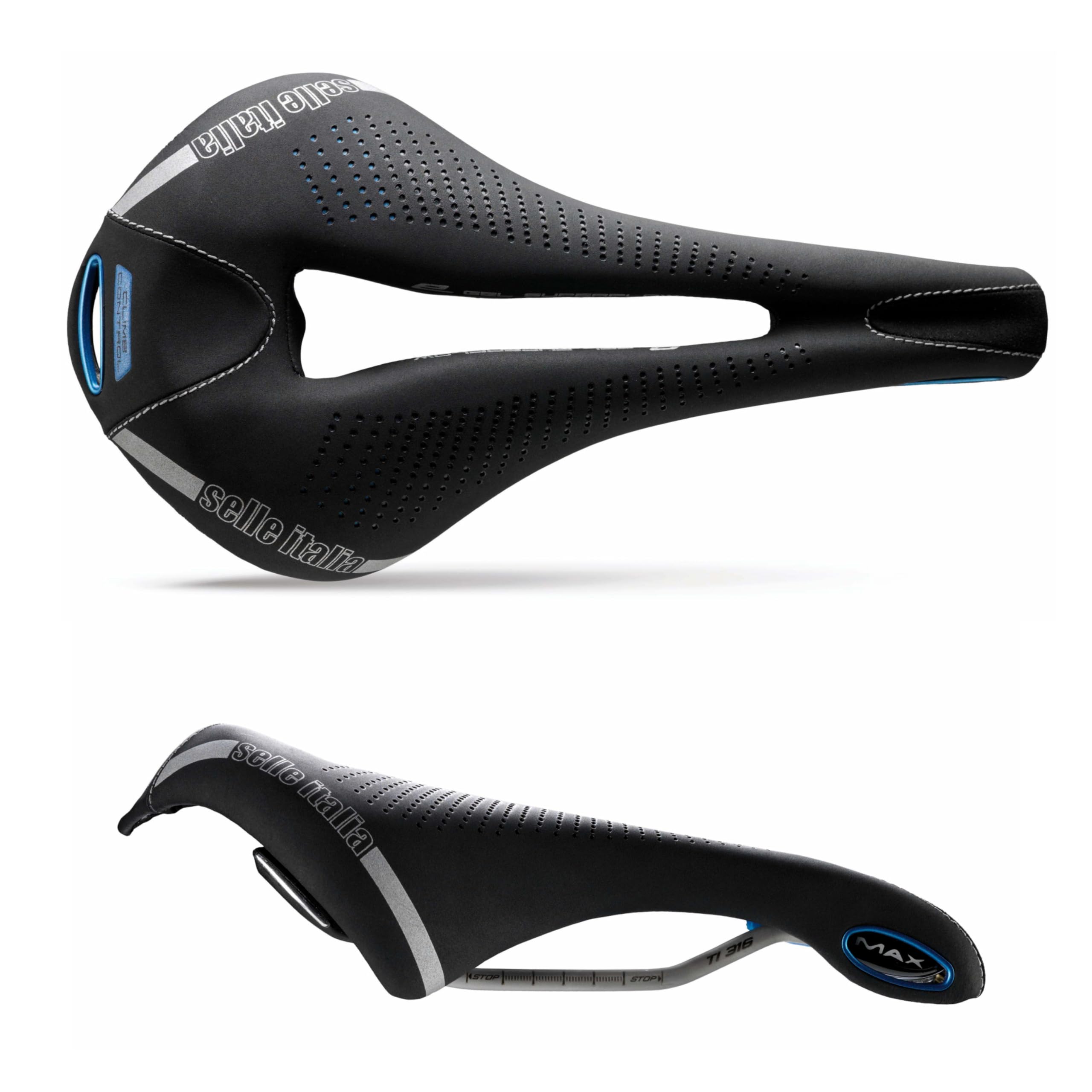 selle-italia-max-flite-e-bike-gel-superflow-ti-316-sella-gran-turismo image 3