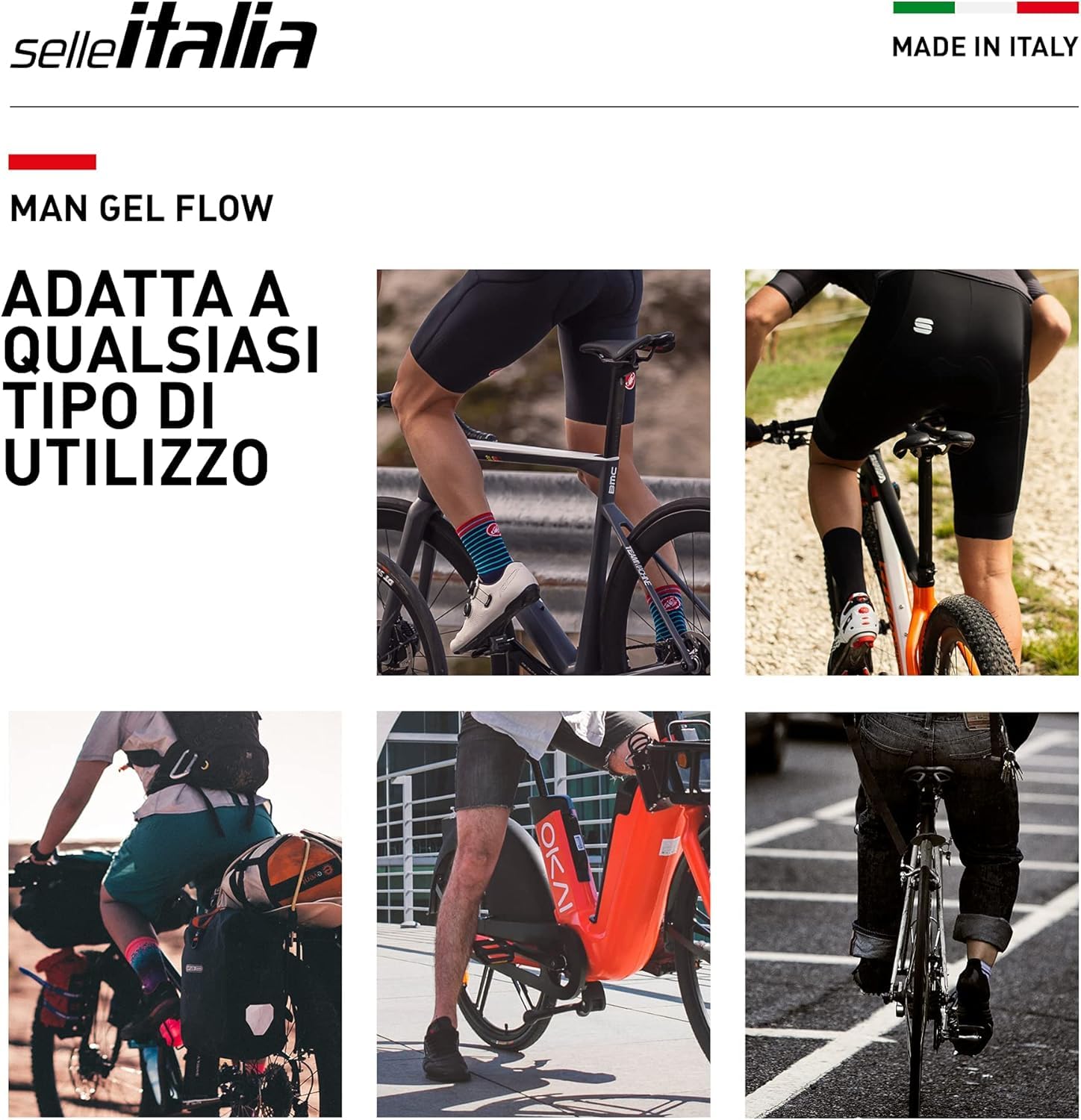 selle-italia-man-gel-flow-sella-bici-city-trekking-comfort-gel image 7