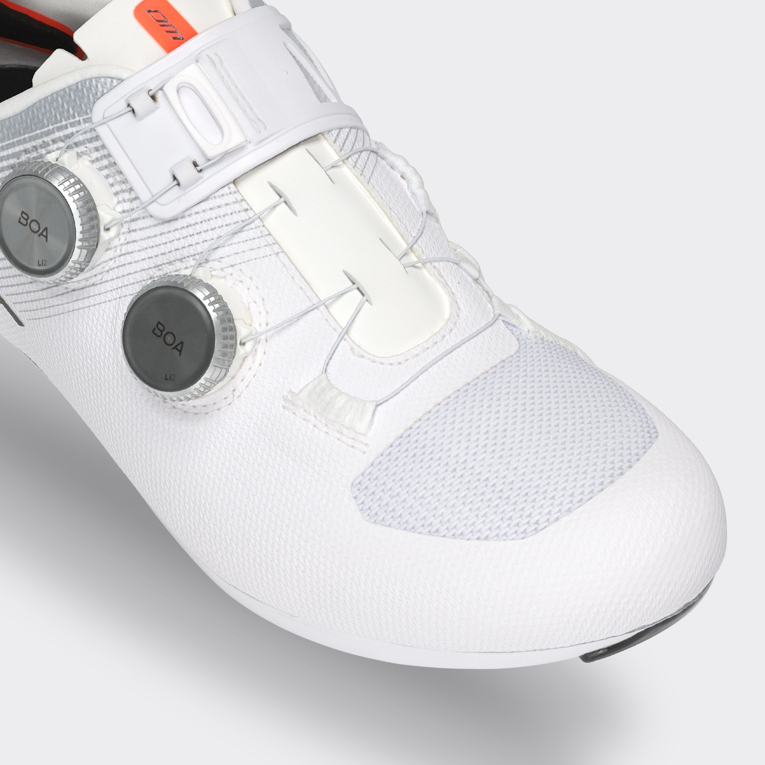 dmt-kr0-evo-scarpe-ciclismo-strada-bianco-argento image 5