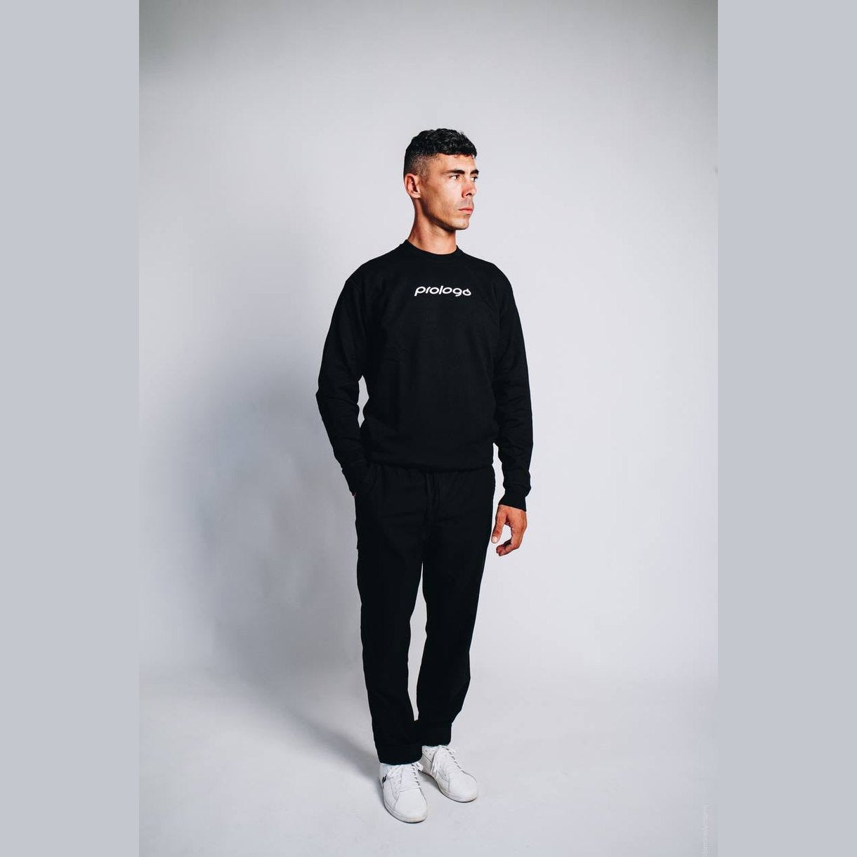prologo-felpa-big-logo-cotone-regular-fit image 4
