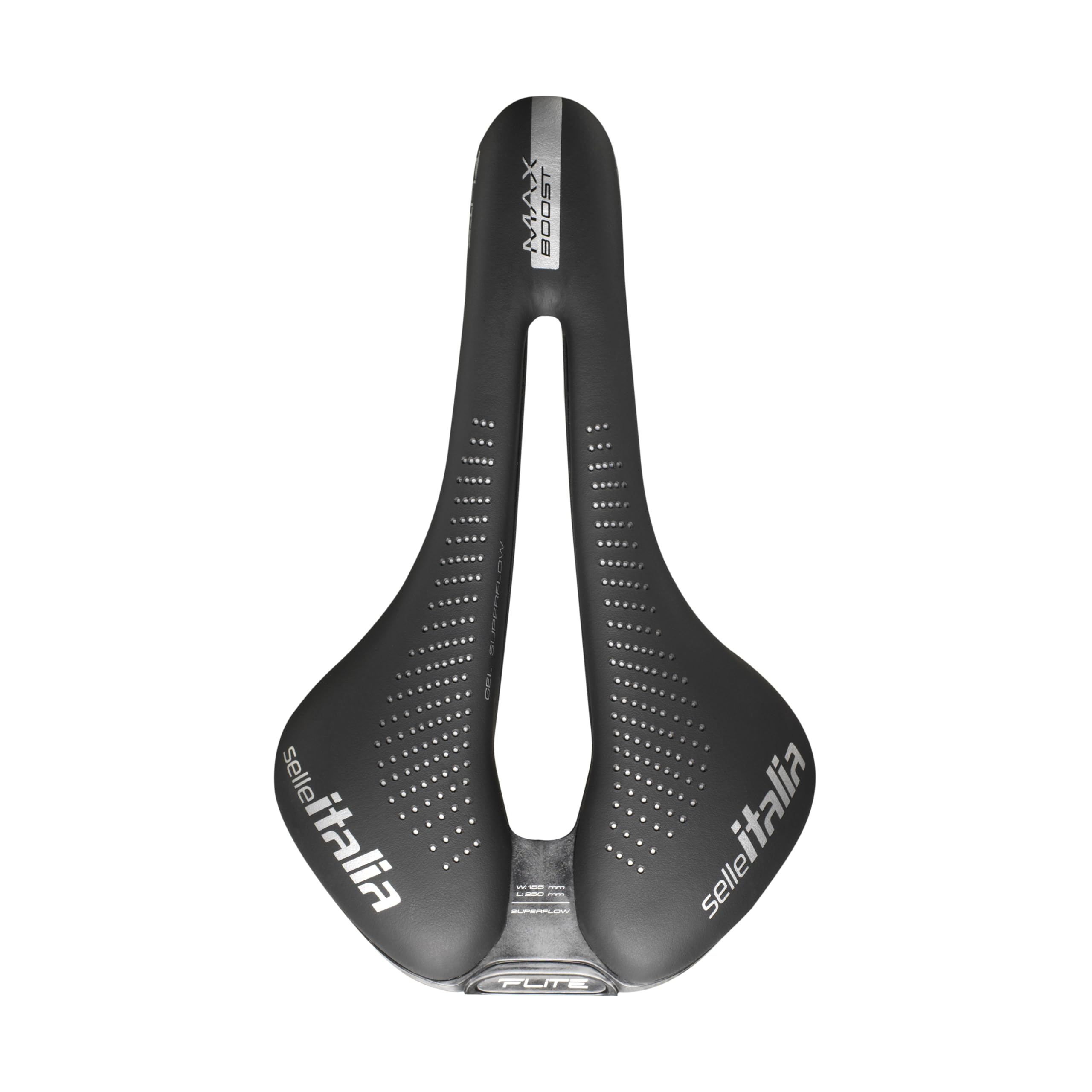 selle-italia-max-flite-boost-gel-ti-316-superflow-l3-155mm-nera image 2