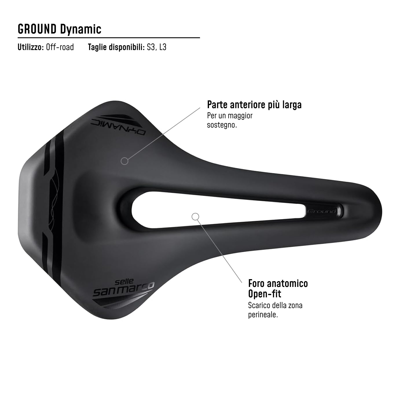 selle-san-marco-ground-dynamic-sella-mtb-off-road-manganese-open-fit image 6