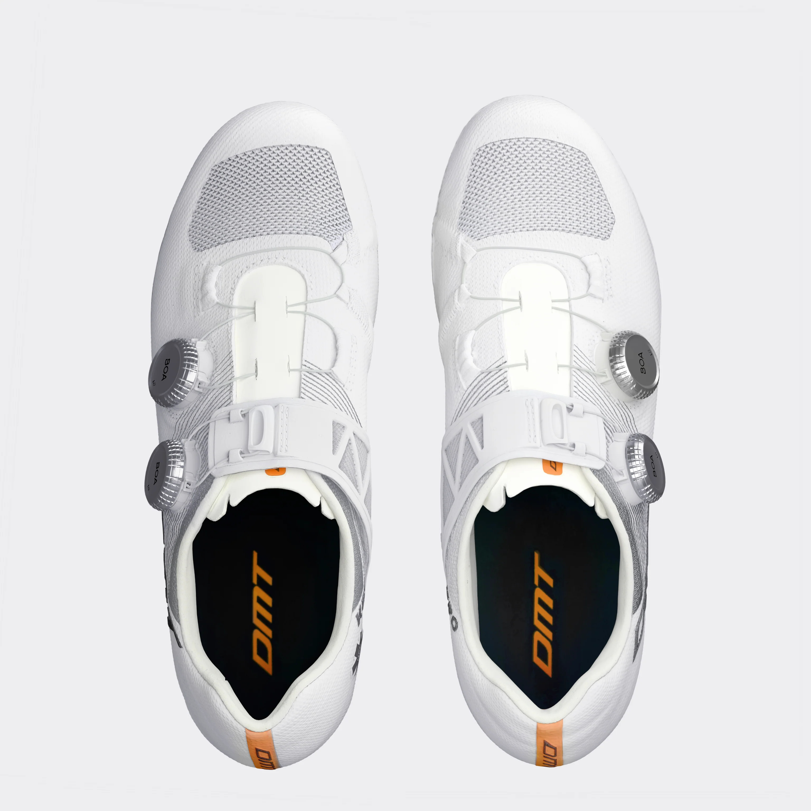 dmt-kr0-evo-superlight-scarpe-ciclismo-strada-bianco-argento image 2