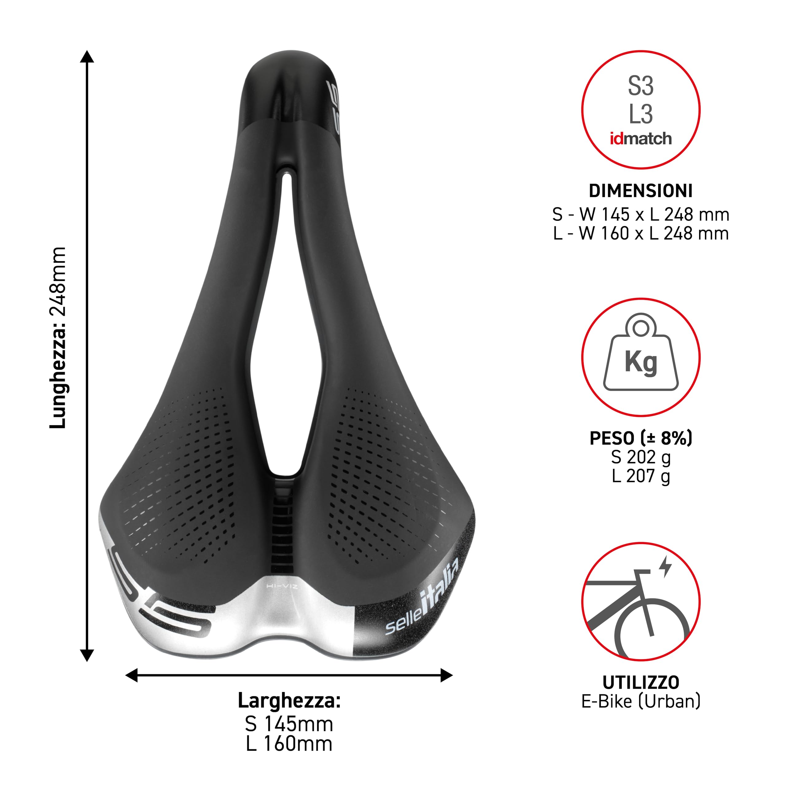 selle-italia-s5-superflow-sella-city-bike-urbana-gel-alta-visibilit image 6