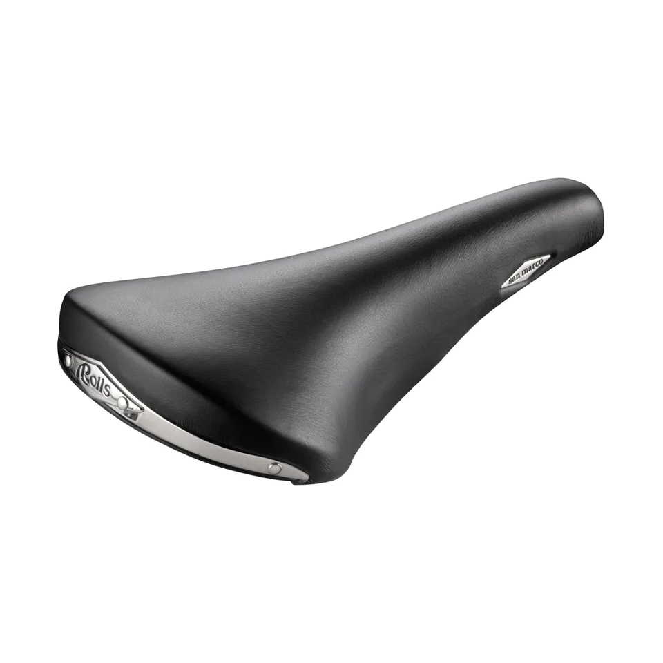 selle-san-marco-rolls-le-classiche-sella-bici-racing-in-pelle-143x282mm image 1