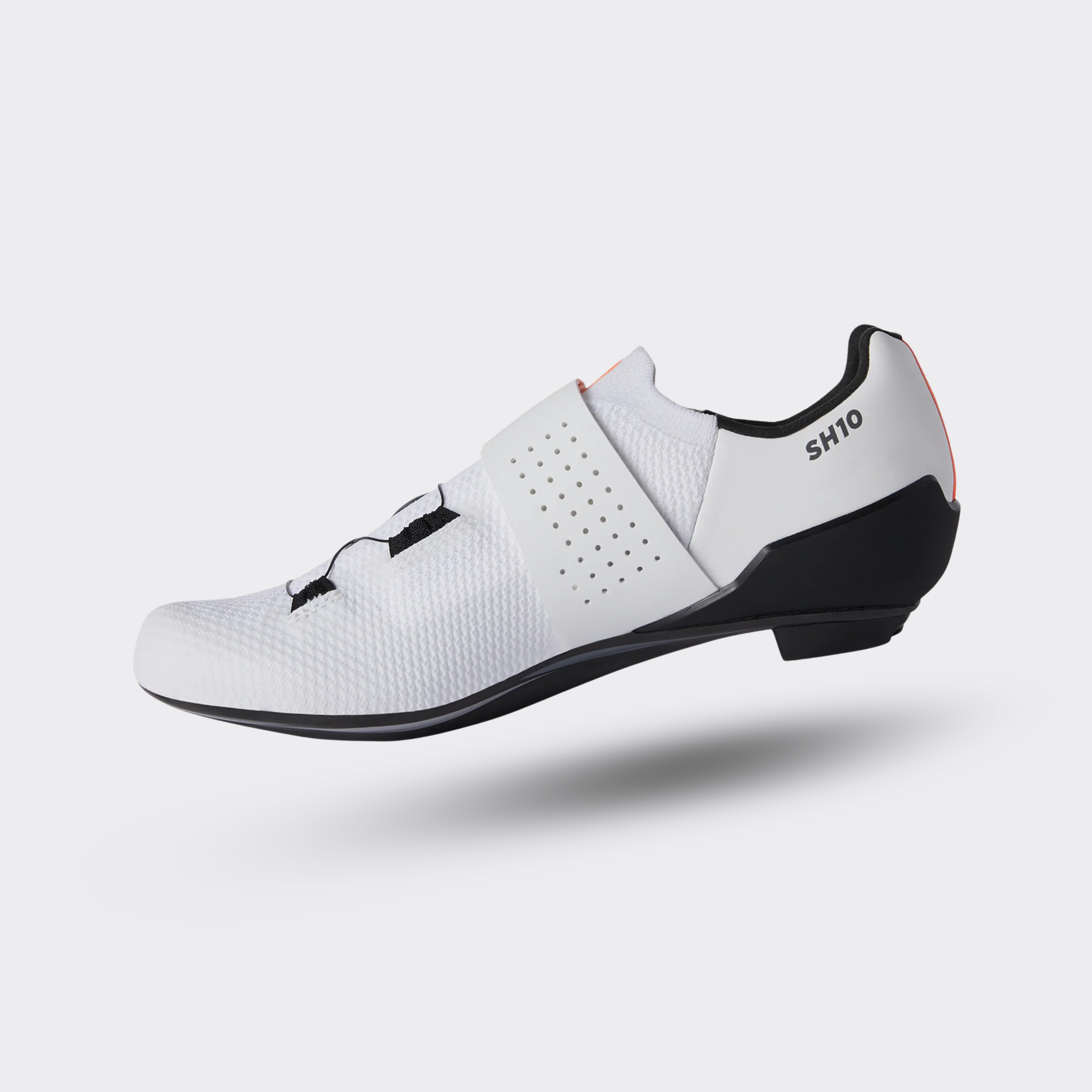 dmt-sh10-scarpe-ciclismo-strada-bianco-nero image 4